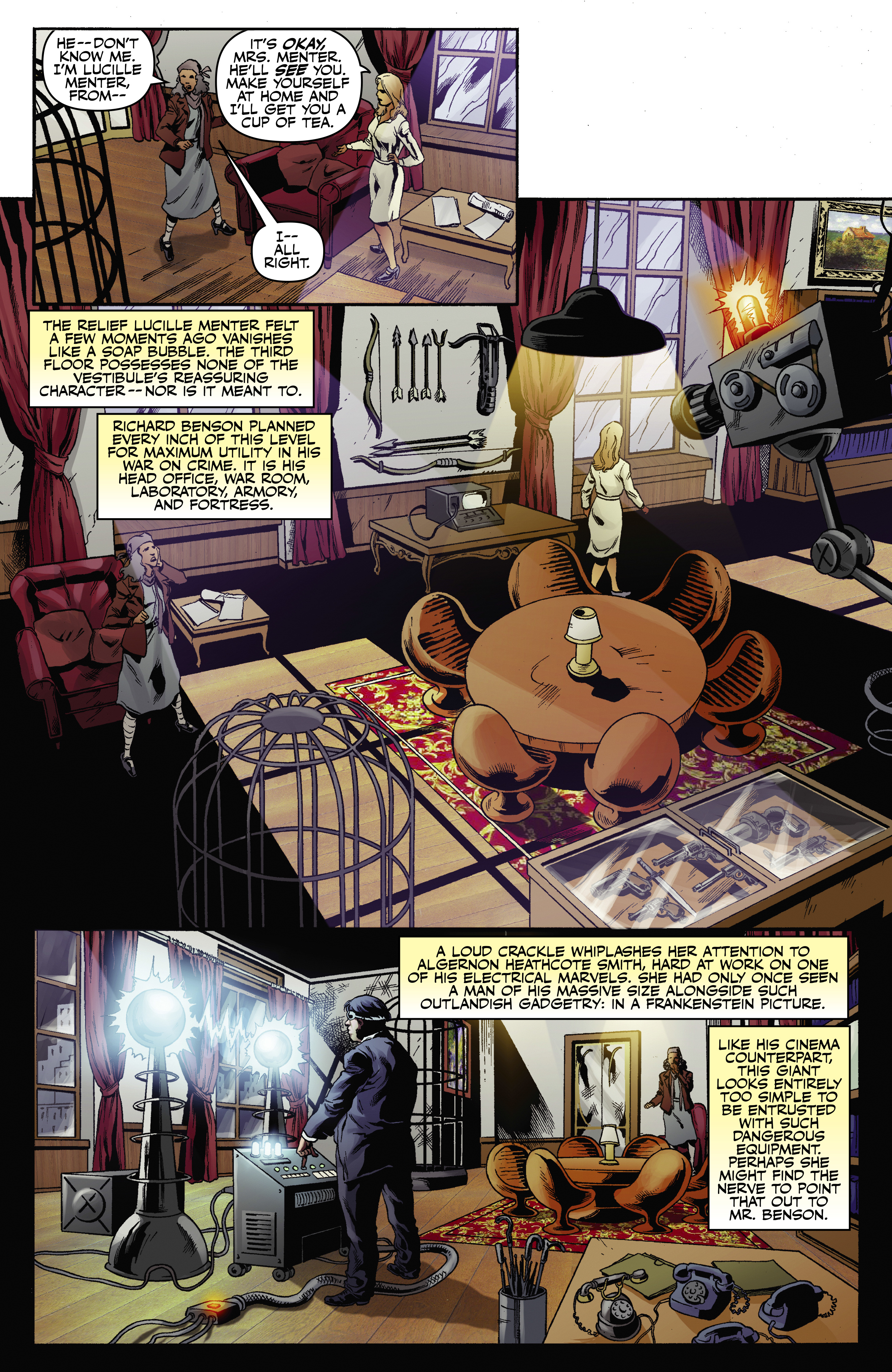 Read online Justice Inc.: The Avenger comic -  Issue #1 - 17