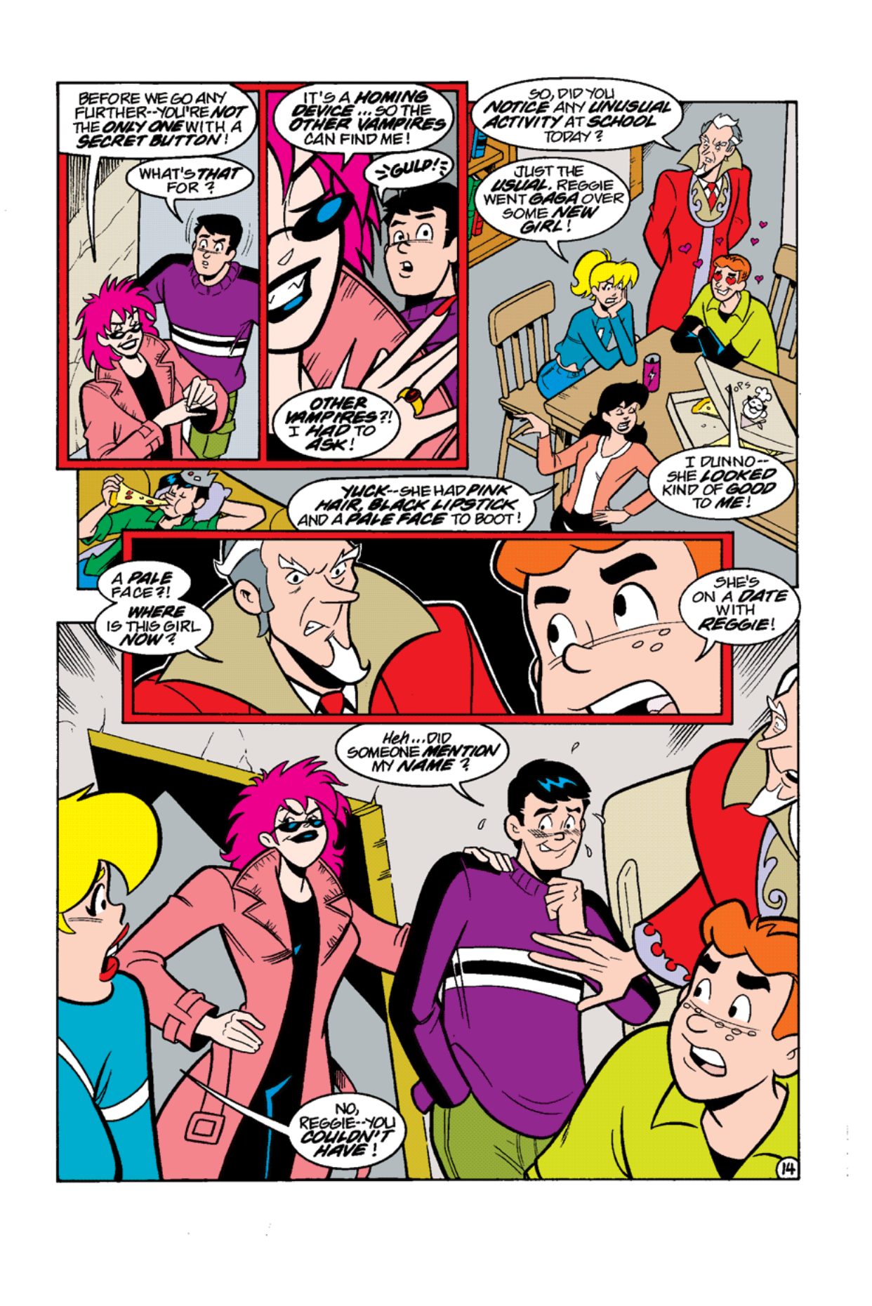 Read online Archie's Weird Mysteries comic -  Issue #12 - 16