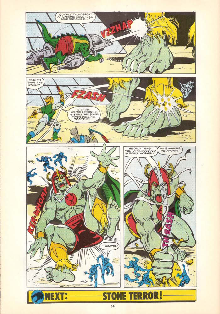 Read online ThunderCats (1987) comic -  Issue #7 - 14