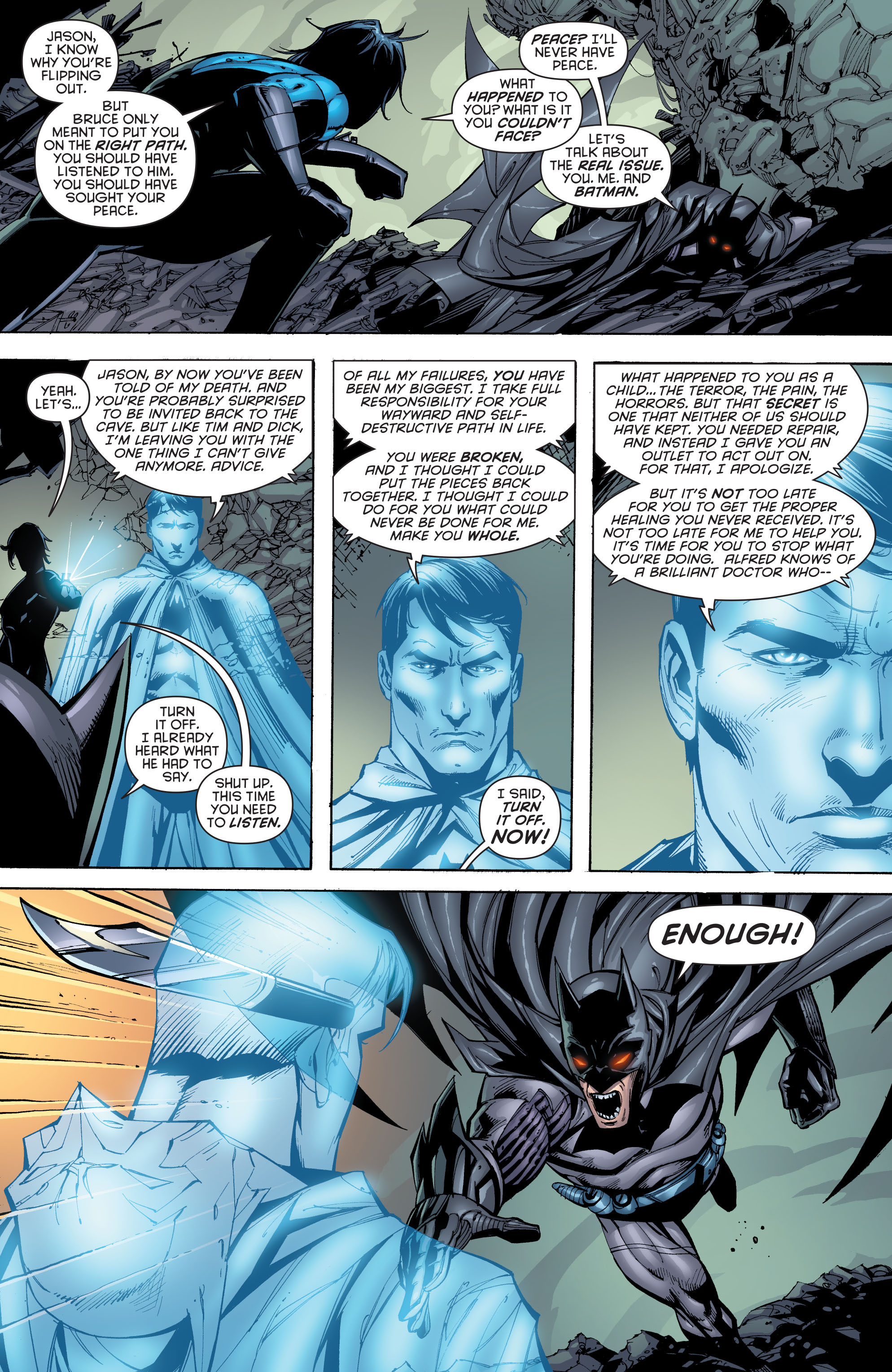 Read online Batman: Battle for the Cowl comic -  Issue #3 - 16