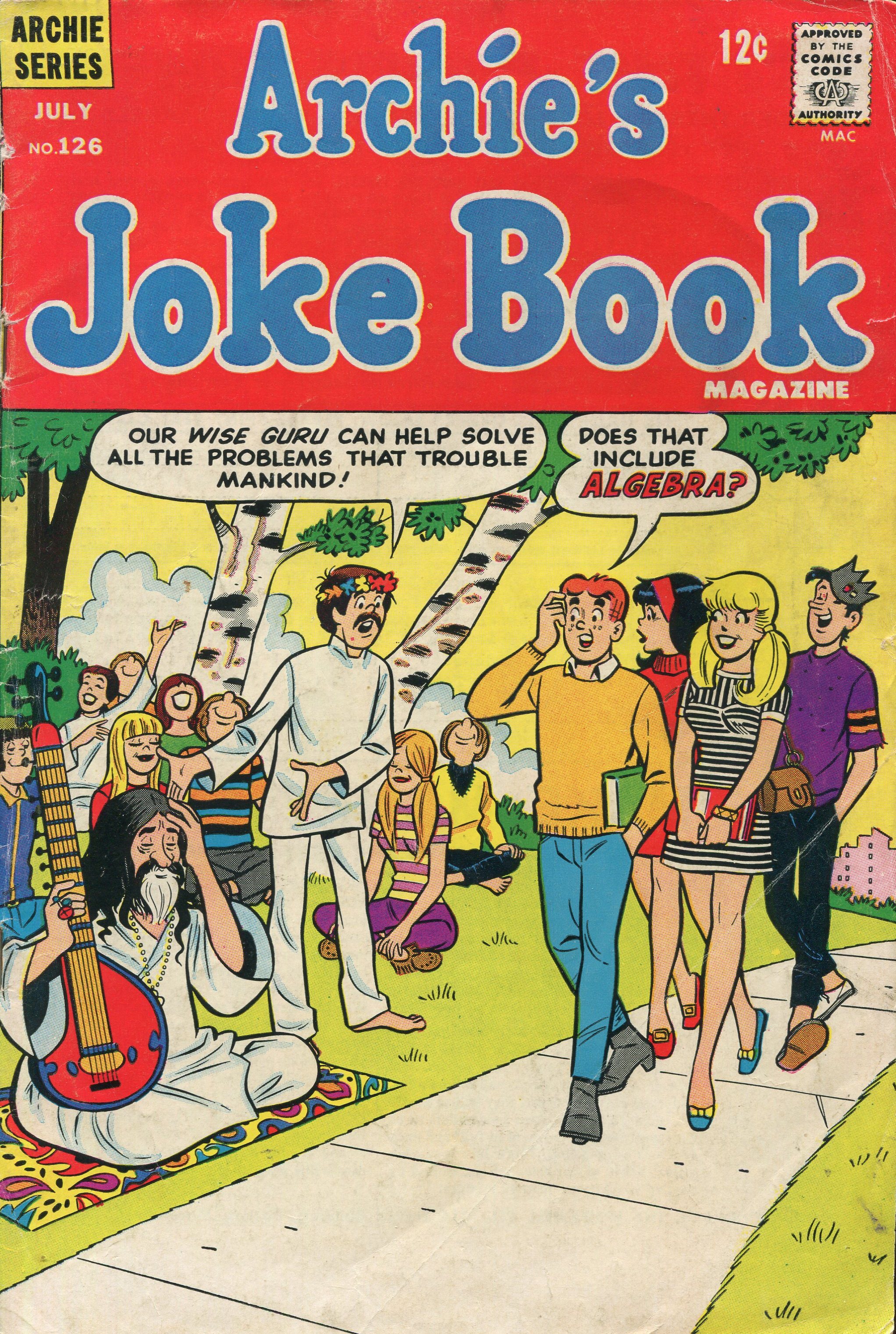 Read online Archie's Joke Book Magazine comic -  Issue #126 - 1