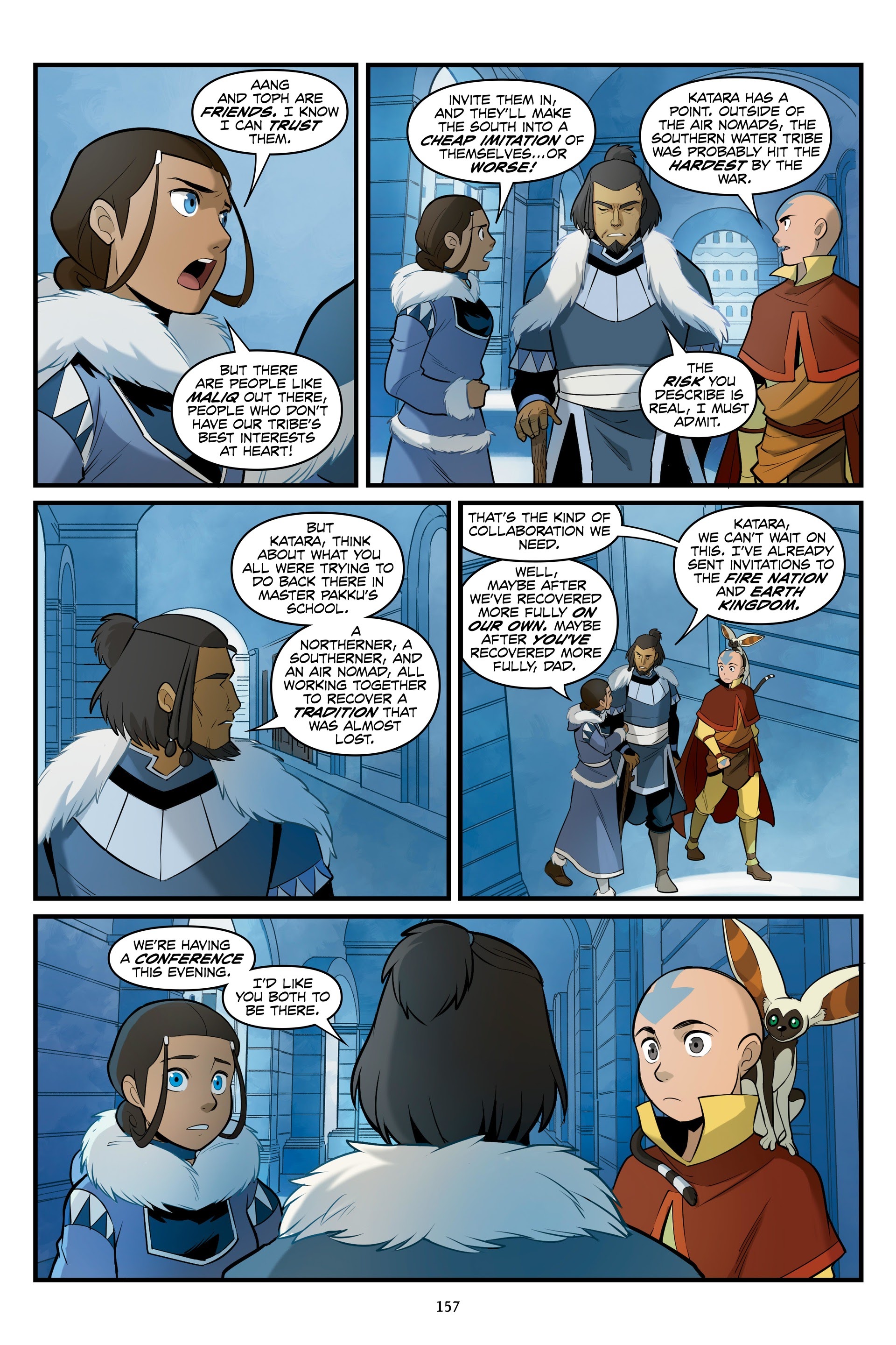 Read online Avatar: The Last Airbender--North and South Omnibus comic -  Issue # TPB (Part 2) - 54