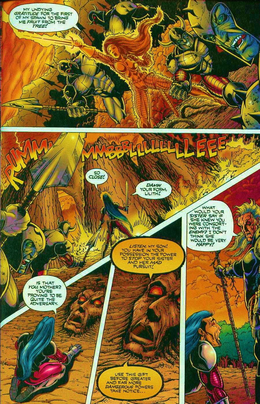 Read online Vengeance of Vampirella comic -  Issue #19 - 19