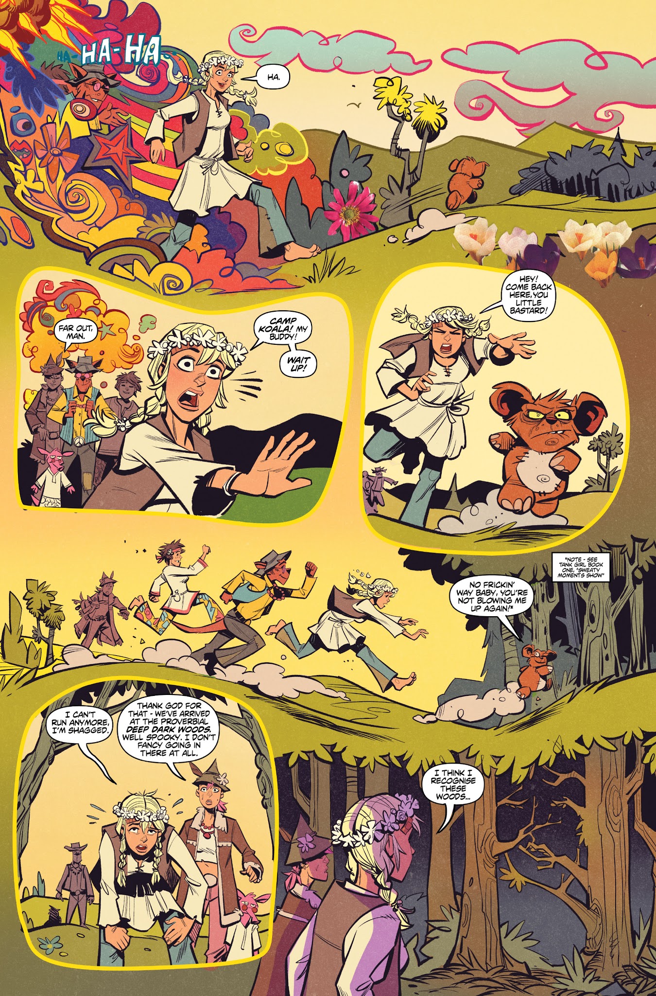 Read online The Wonderful World of Tank Girl comic -  Issue #4 - 12