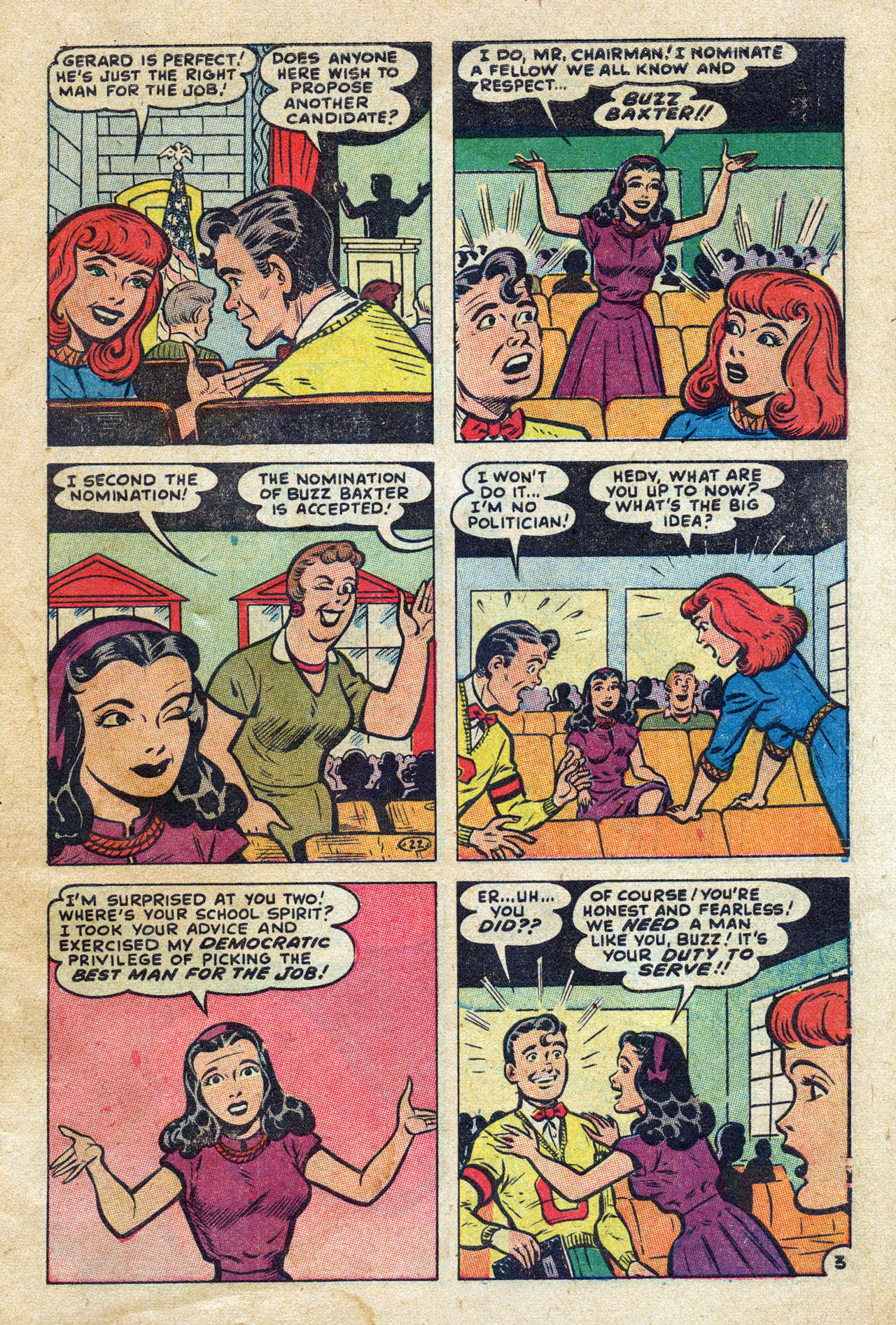 Read online Patsy Walker comic -  Issue #36 - 5