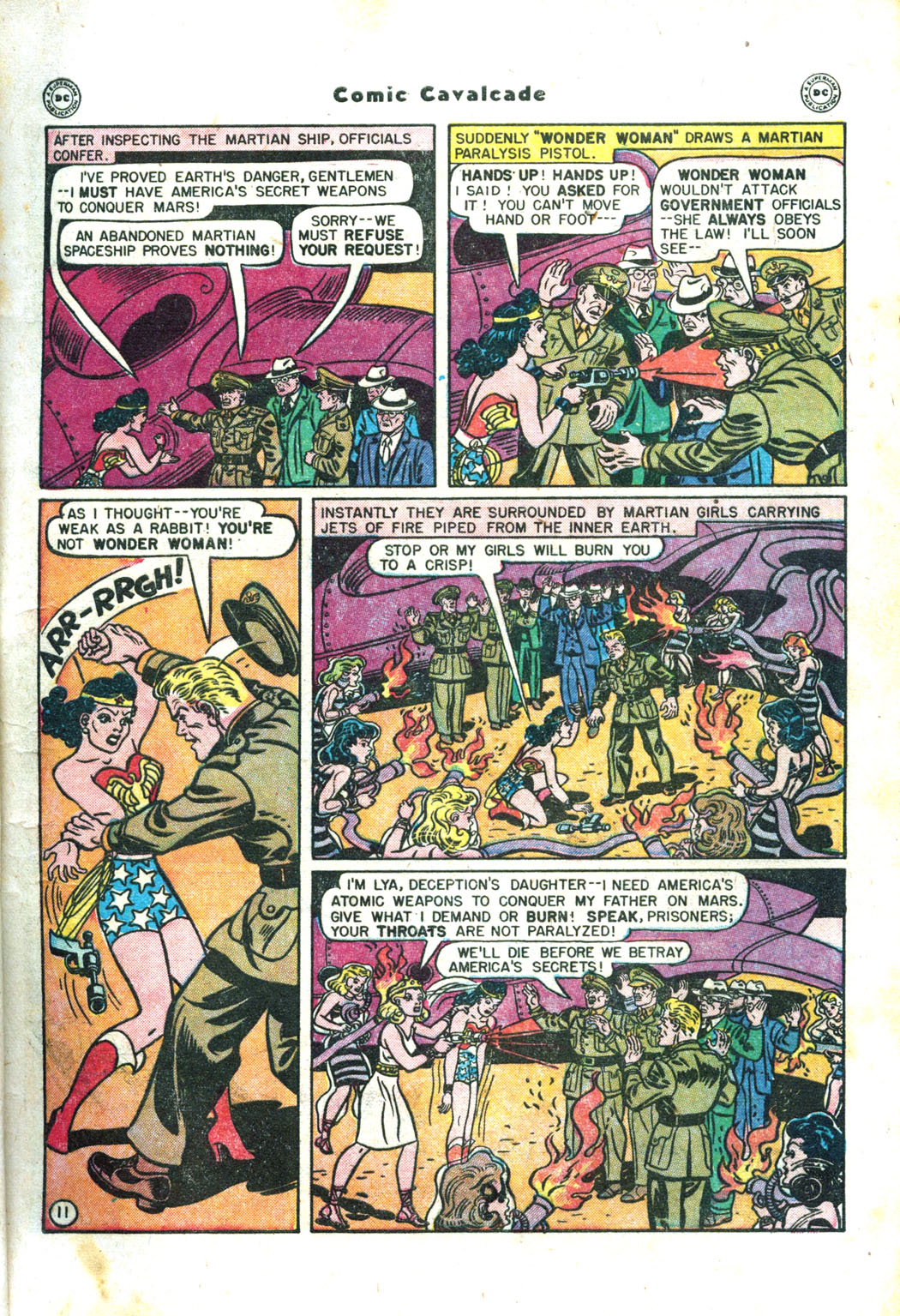 Read online Comic Cavalcade comic -  Issue #26 - 13