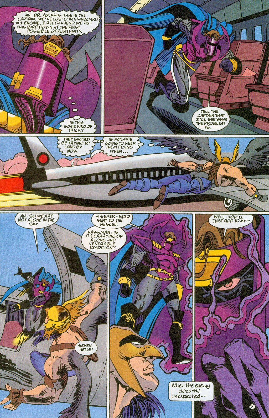 Read online Hawkman (1993) comic -  Issue #28 - 7