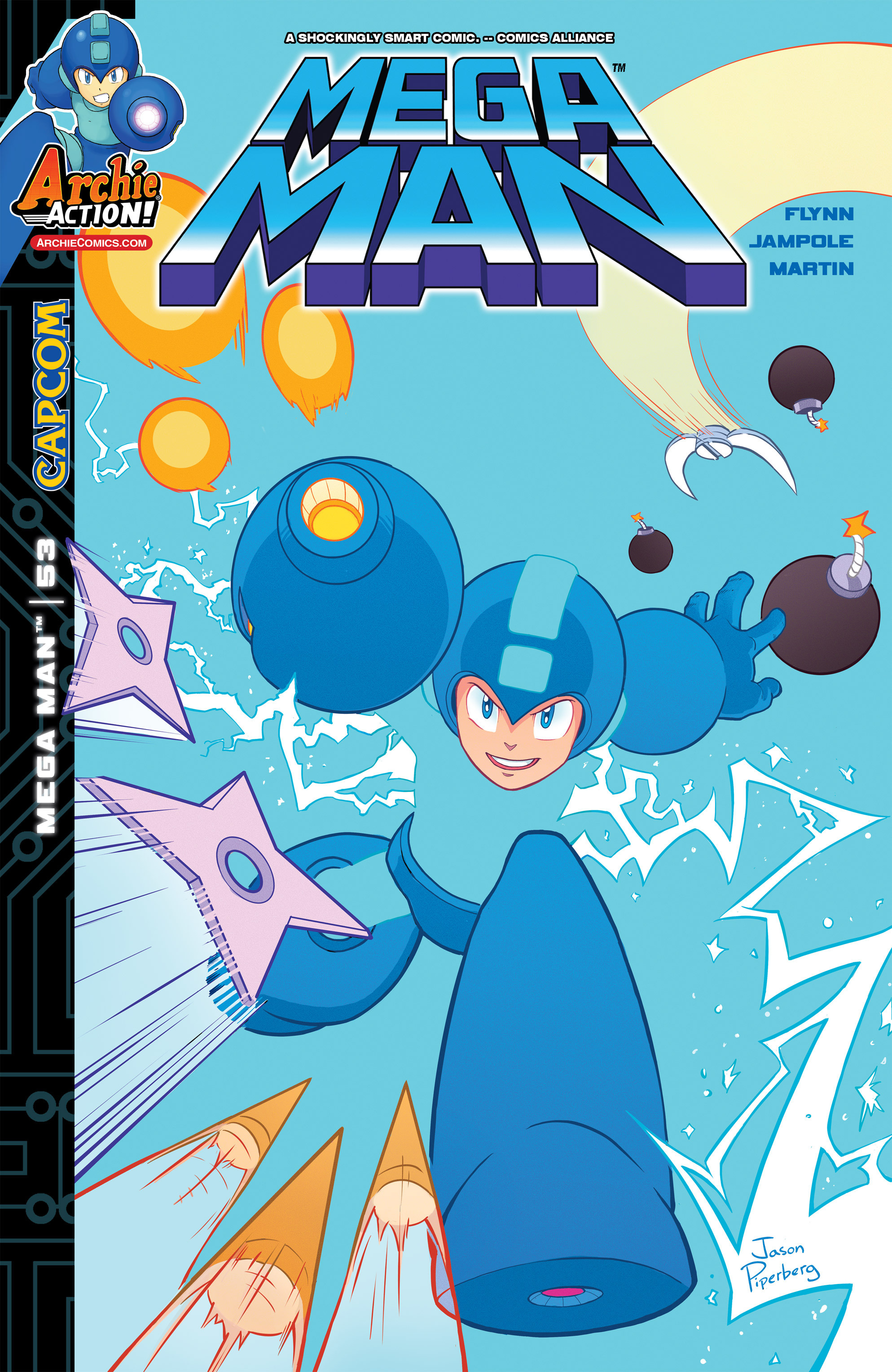 Read online Mega Man comic -  Issue #53 - 1