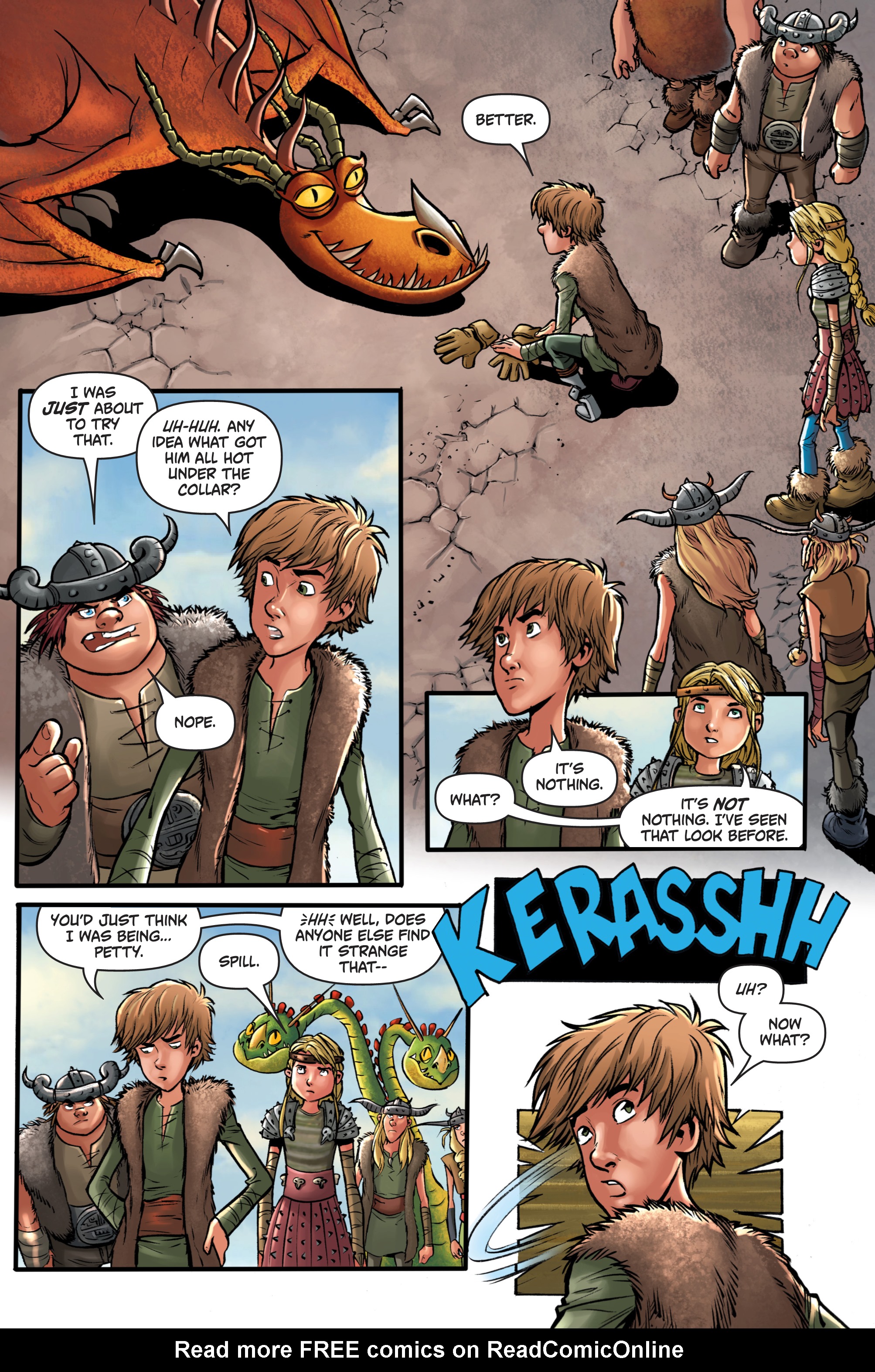 Read online DreamWorks Dragons: Riders of Berk comic -  Issue # _TPB - 82