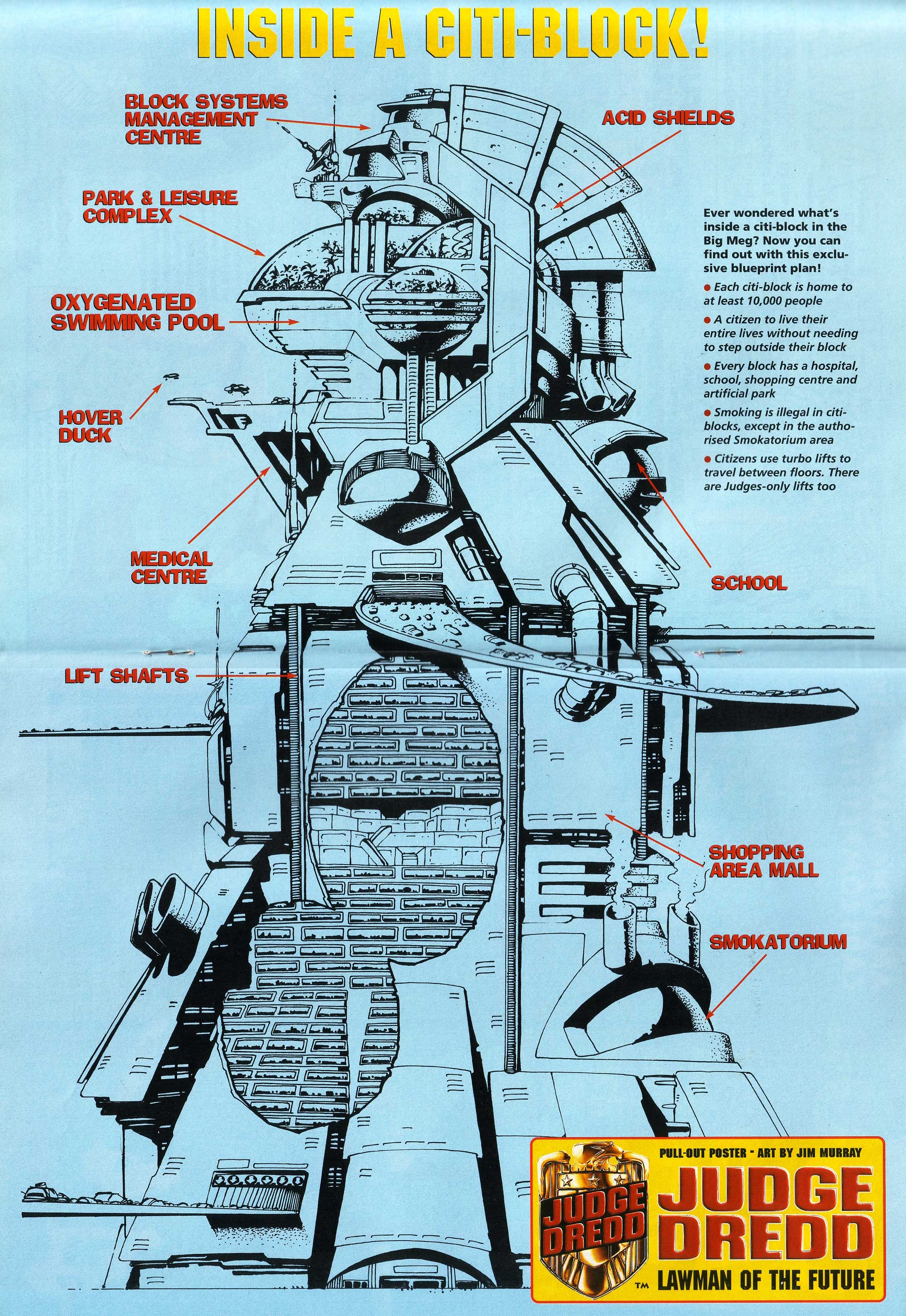 Read online Judge Dredd Lawman of the Future comic -  Issue #11 - 18