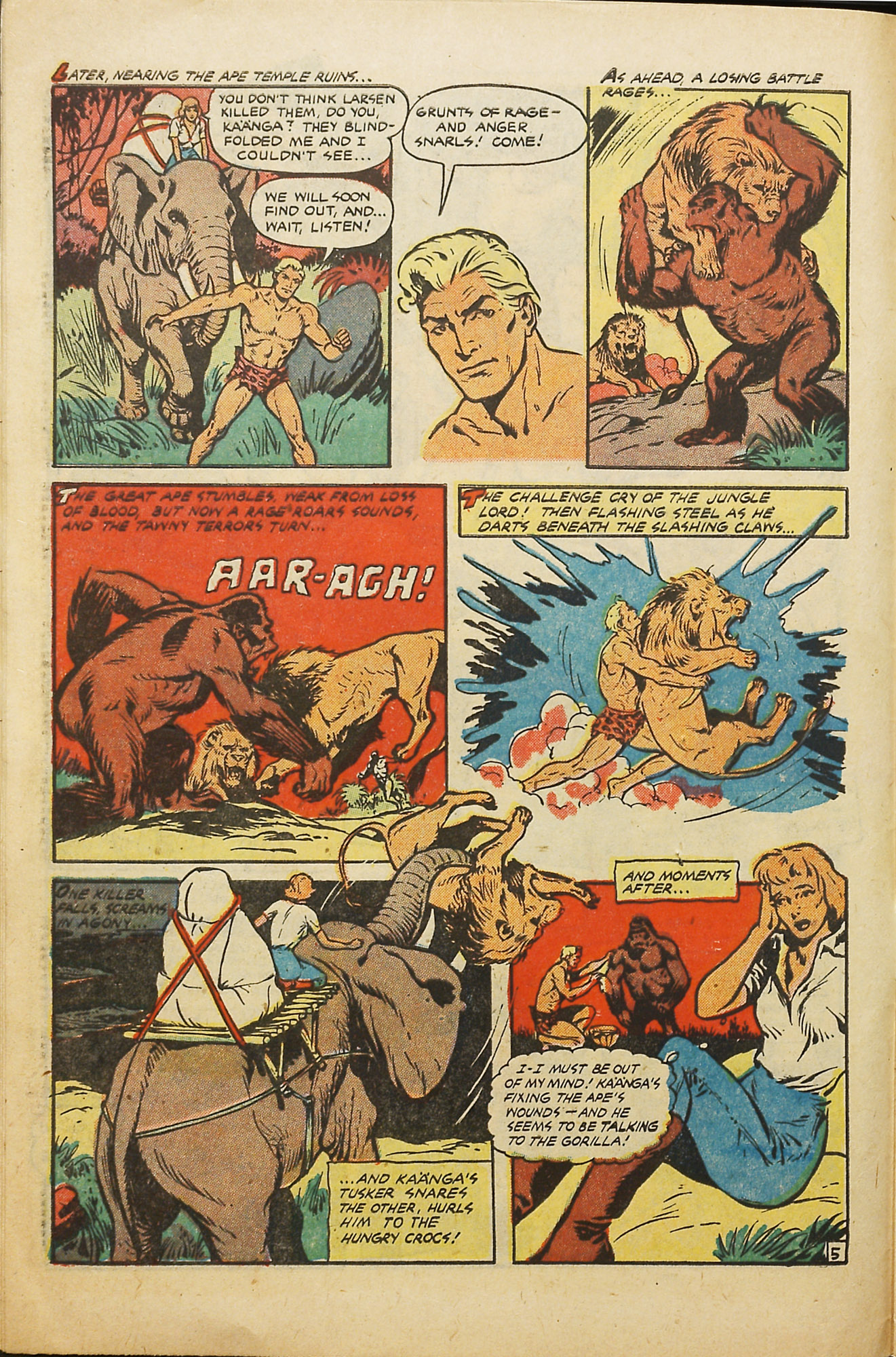 Read online Jungle Comics comic -  Issue #143 - 8