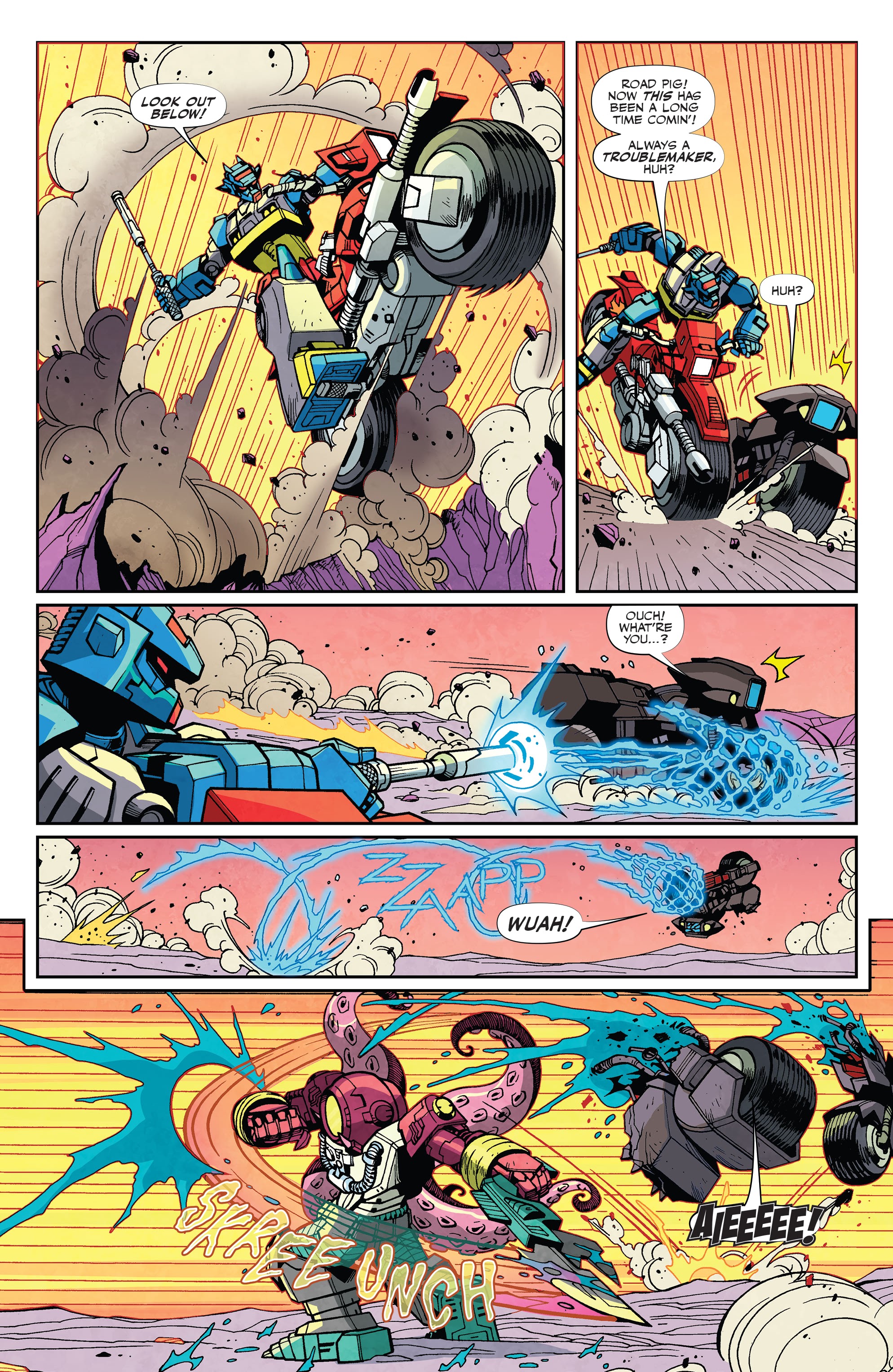 Read online Transformers: Wreckers-Tread and Circuits comic -  Issue #3 - 8