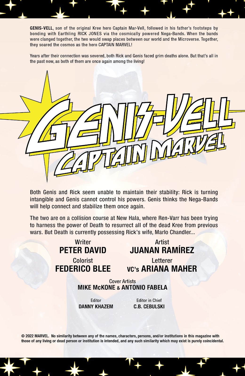 Genis-Vell: Captain Marvel issue 5 - Page 2