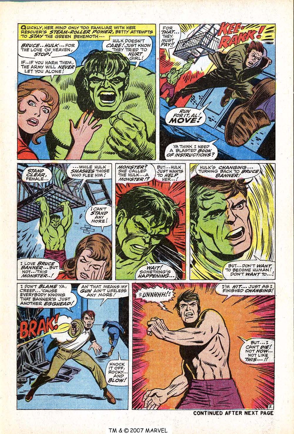 Read online The Incredible Hulk (1968) comic -  Issue #105 - 5