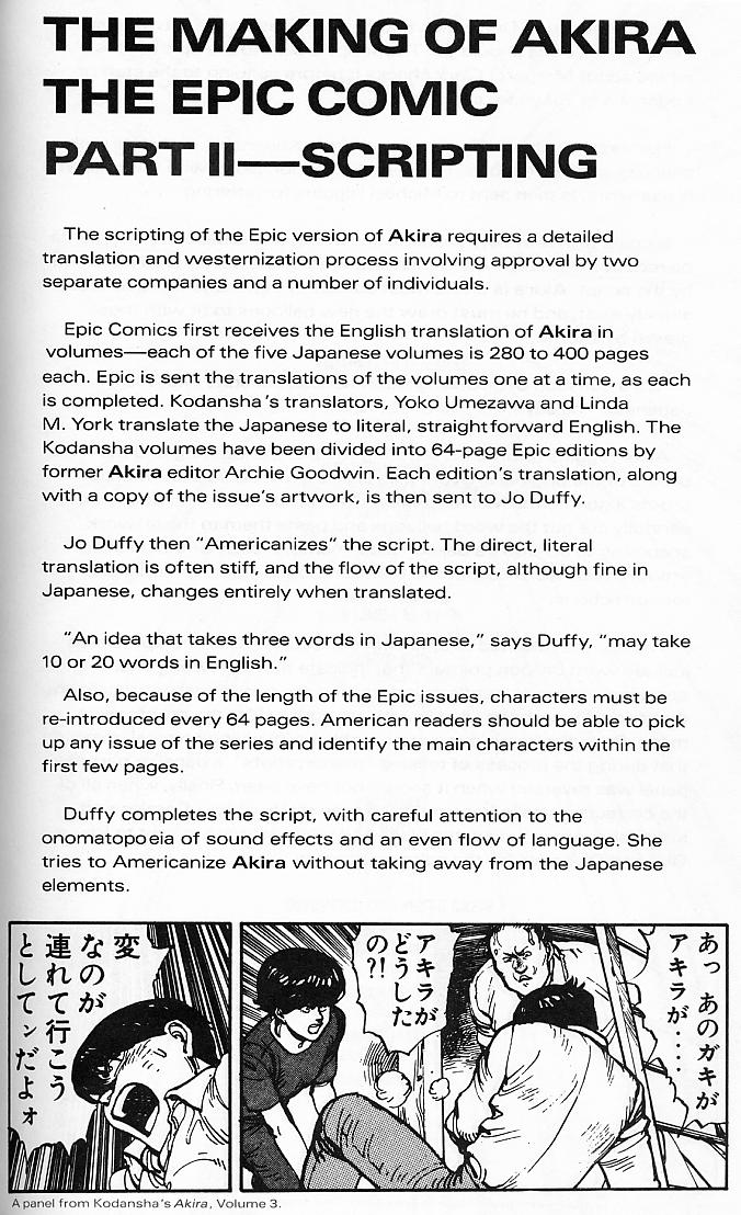 Read online Akira comic -  Issue #14 - 64