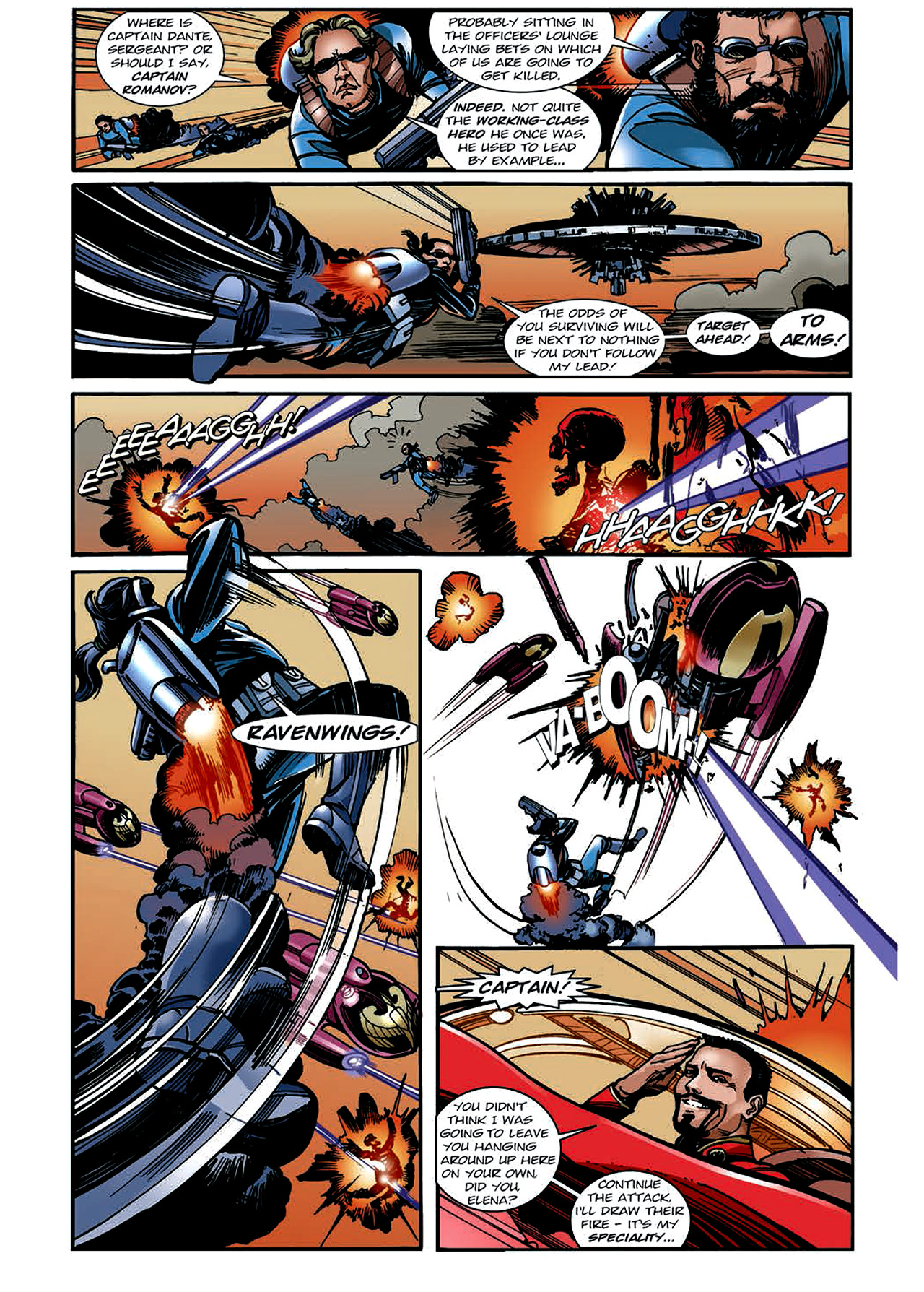 Read online Nikolai Dante comic -  Issue # TPB 4 - 129