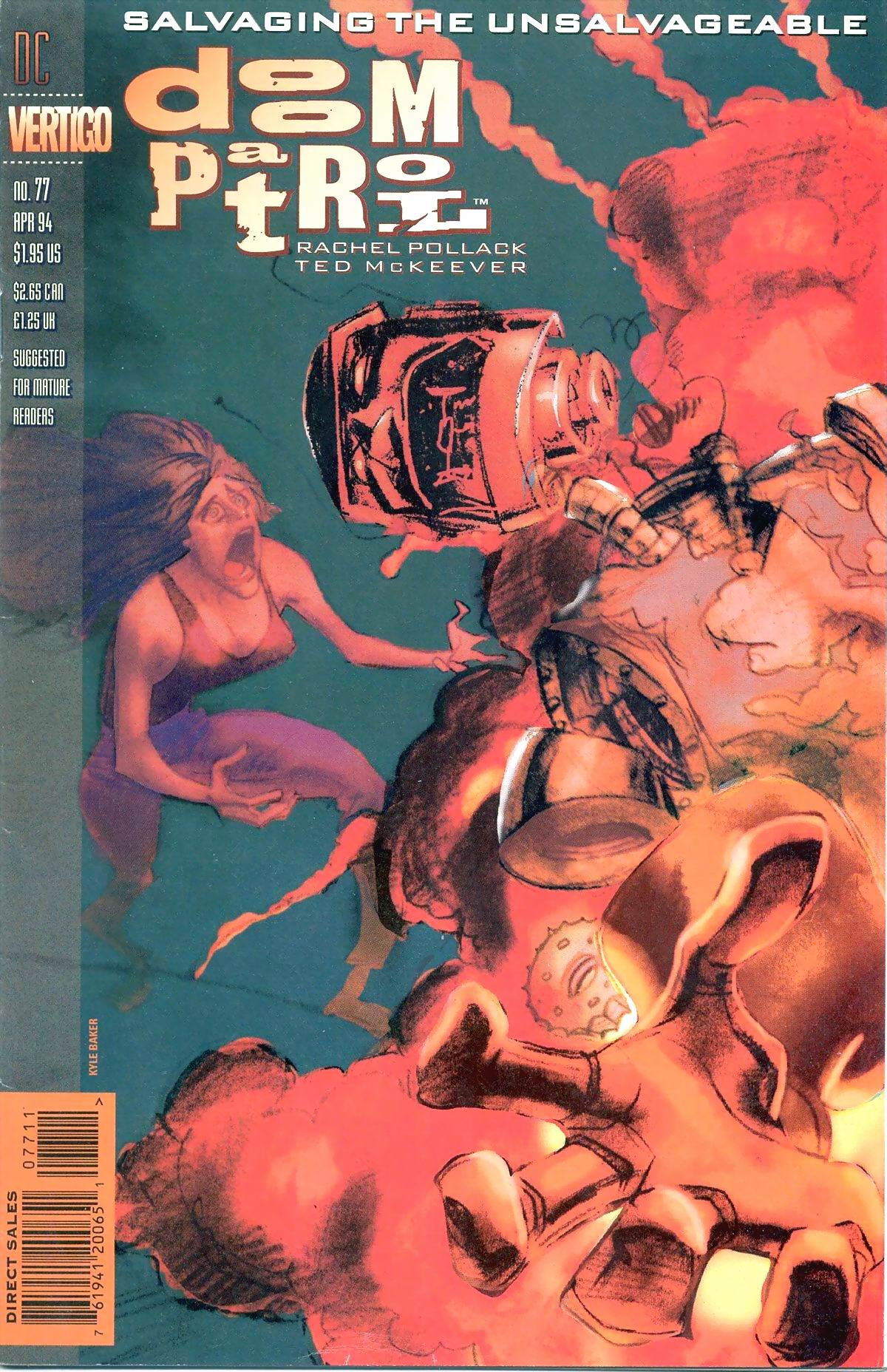 Read online Doom Patrol (1987) comic -  Issue #77 - 1