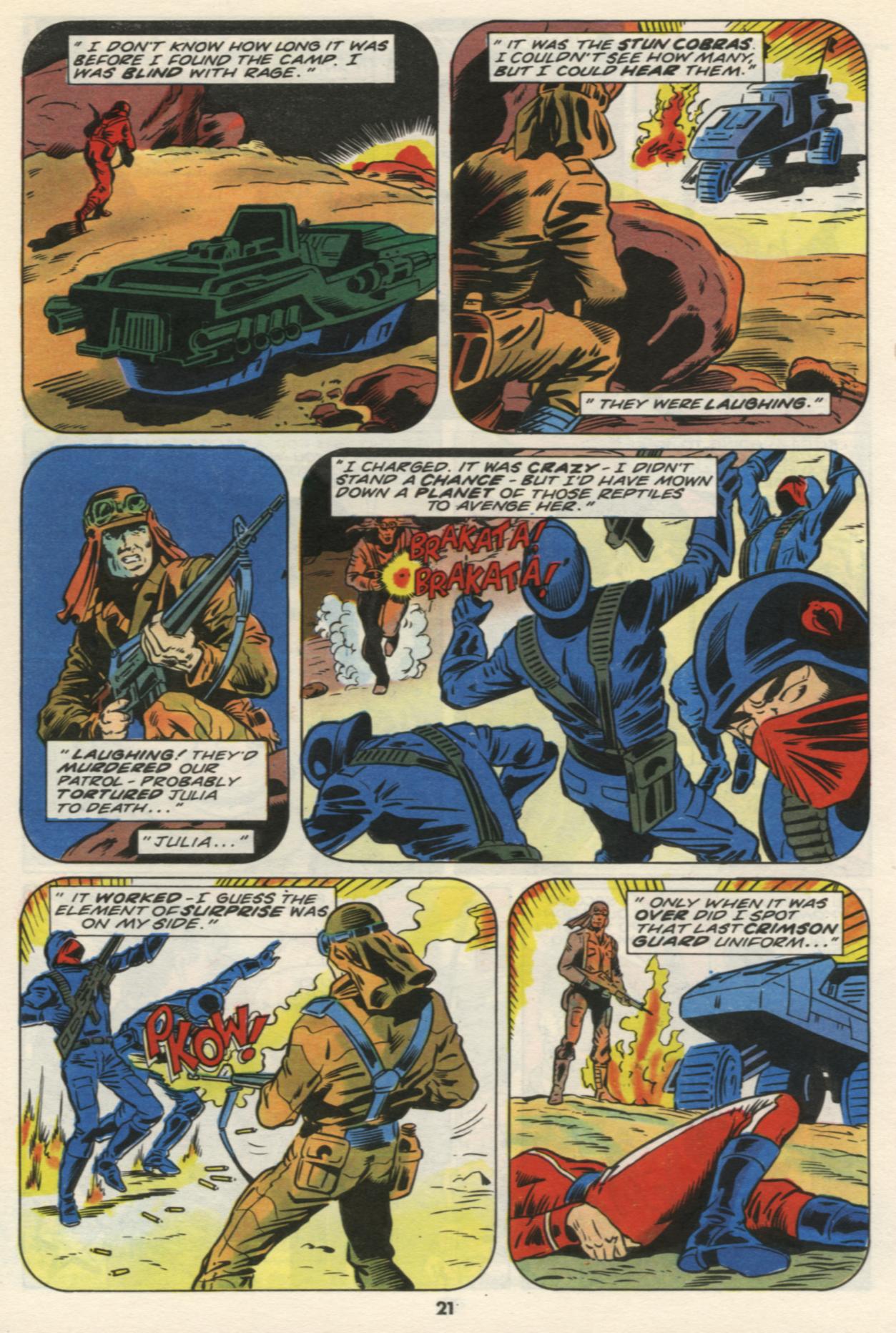 Read online G.I. Joe European Missions comic -  Issue #4 - 21