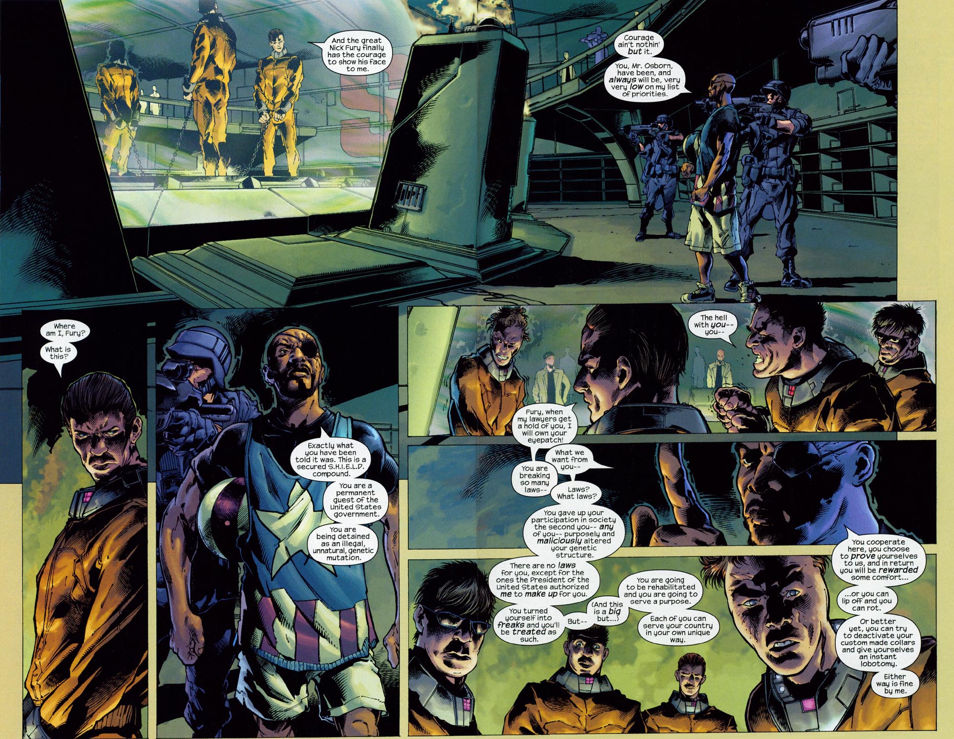 Read online Ultimate Six comic -  Issue #1 - 14