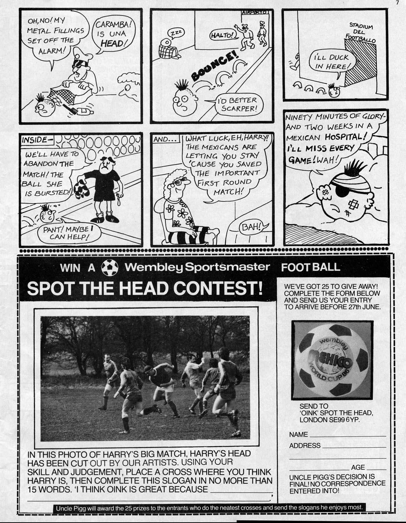 Read online Oink! comic -  Issue #4 - 7