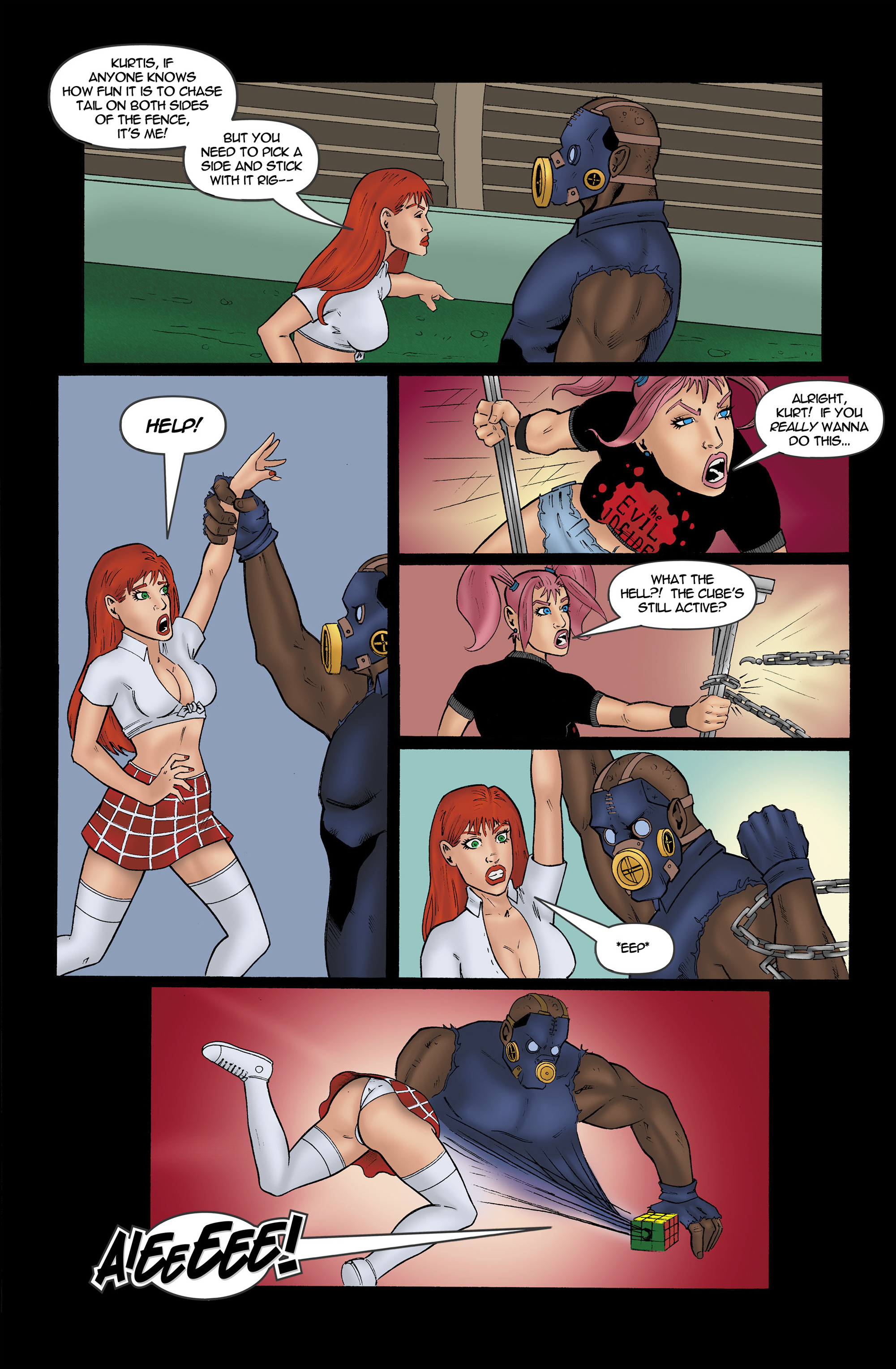 Read online Chaos Campus: Sorority Girls Vs. Zombies comic -  Issue #8 - 23