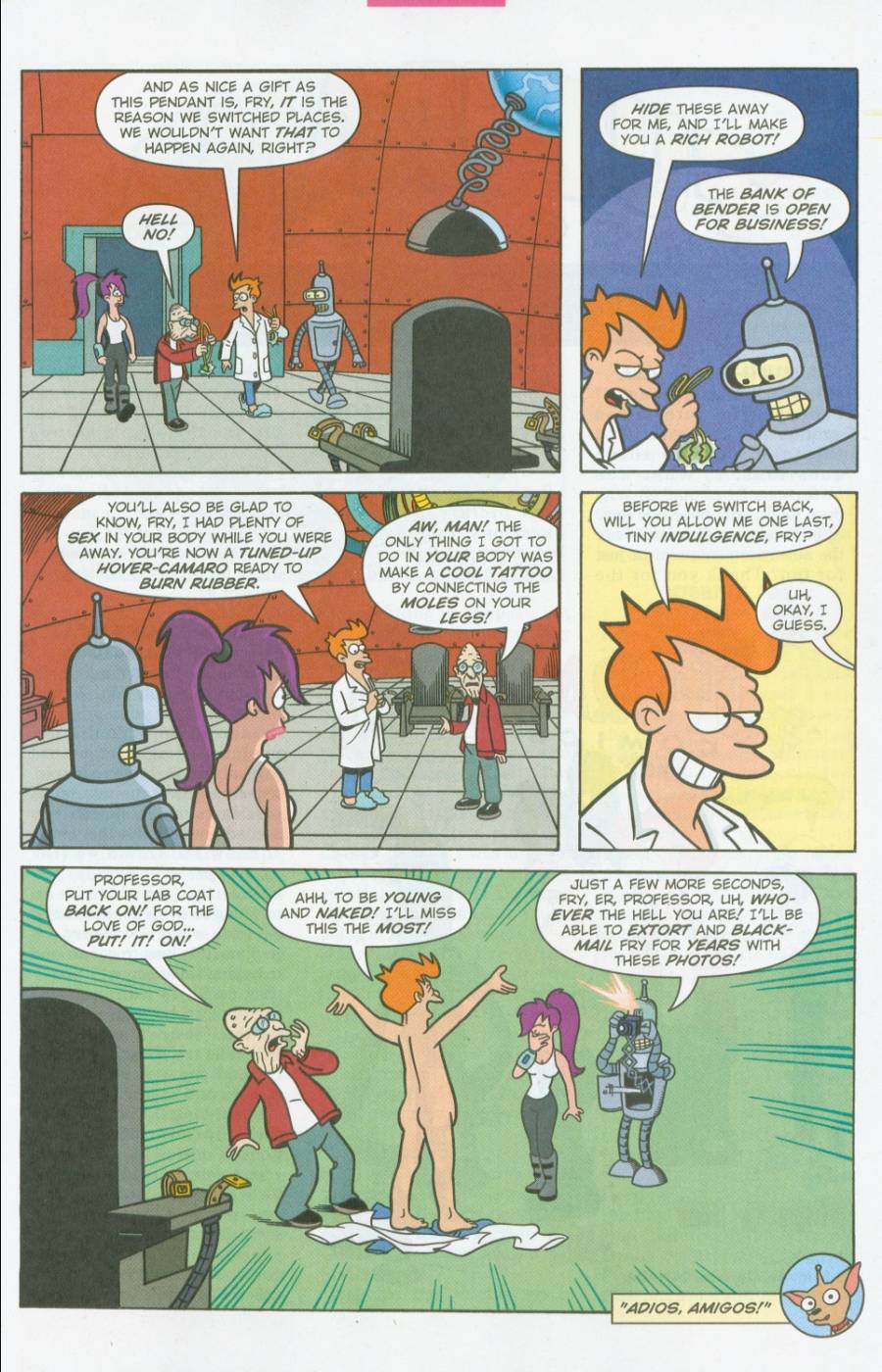 Read online Futurama Comics comic -  Issue #9a - 26