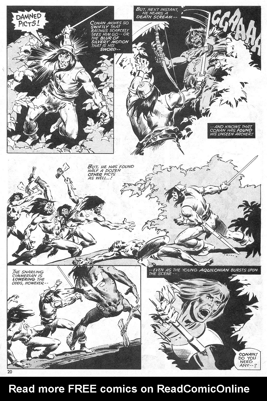 Read online The Savage Sword Of Conan comic -  Issue #27 - 20