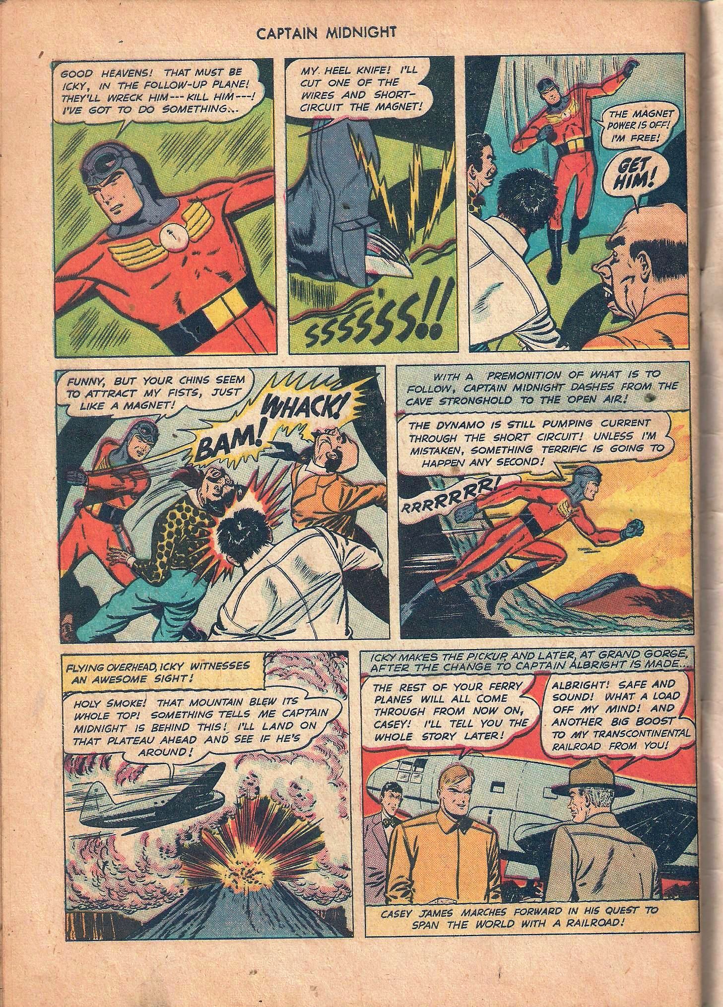 Read online Captain Midnight (1942) comic -  Issue #53 - 48