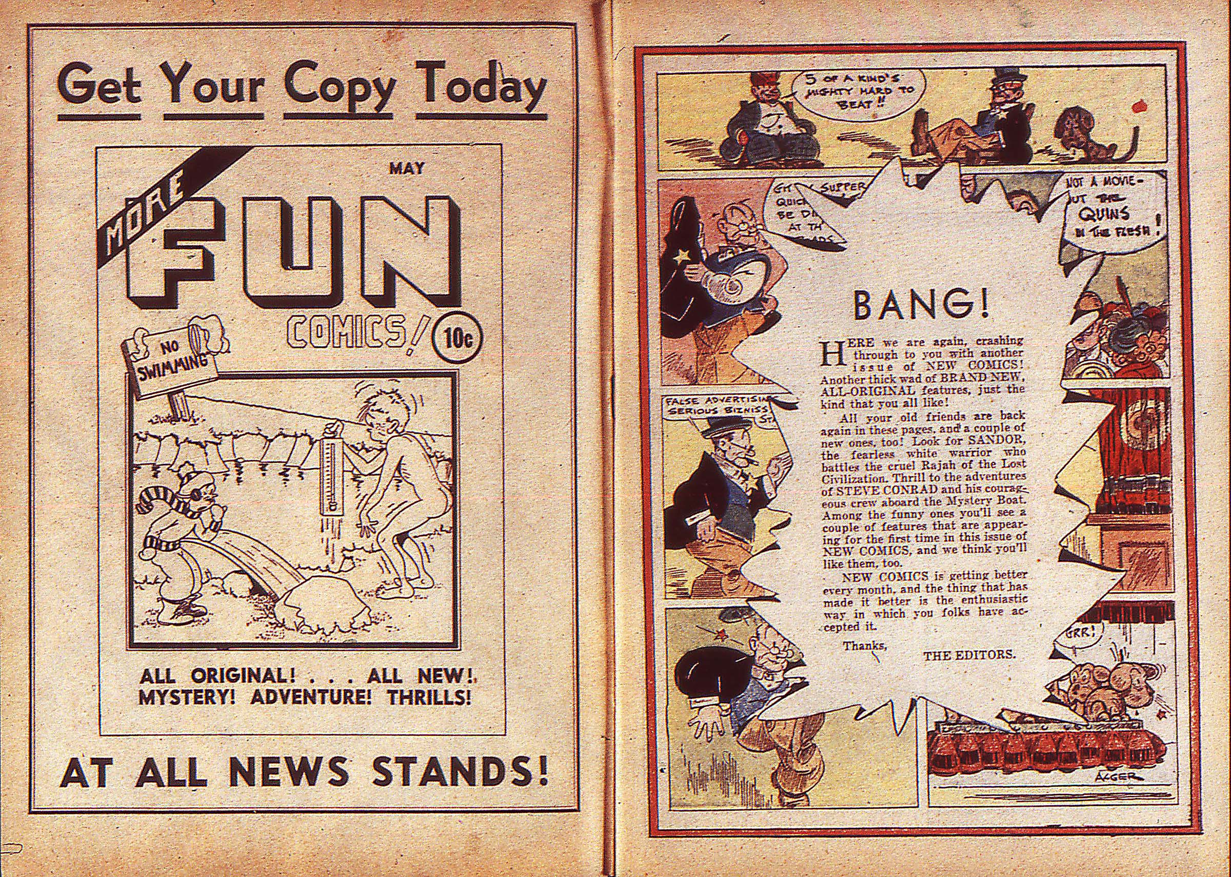 Read online Adventure Comics (1938) comic -  Issue #5 - 2