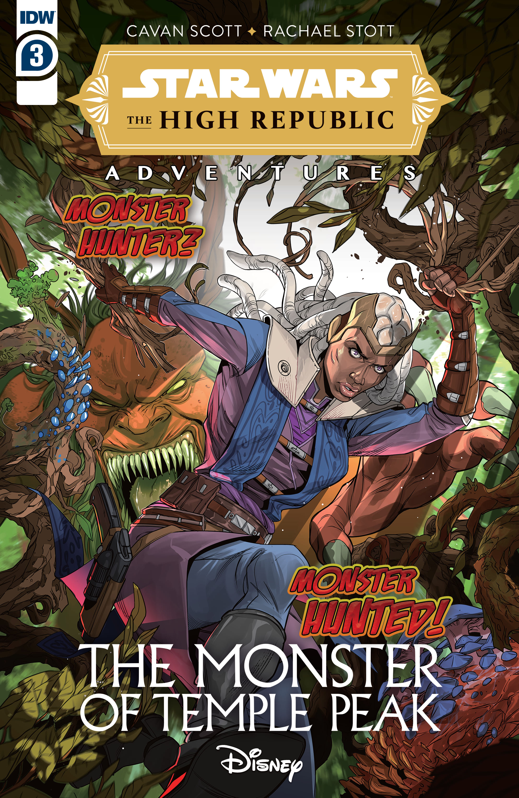 Read online Star Wars: The High Republic Adventures - The Monster of Temple Peak comic -  Issue #3 - 1