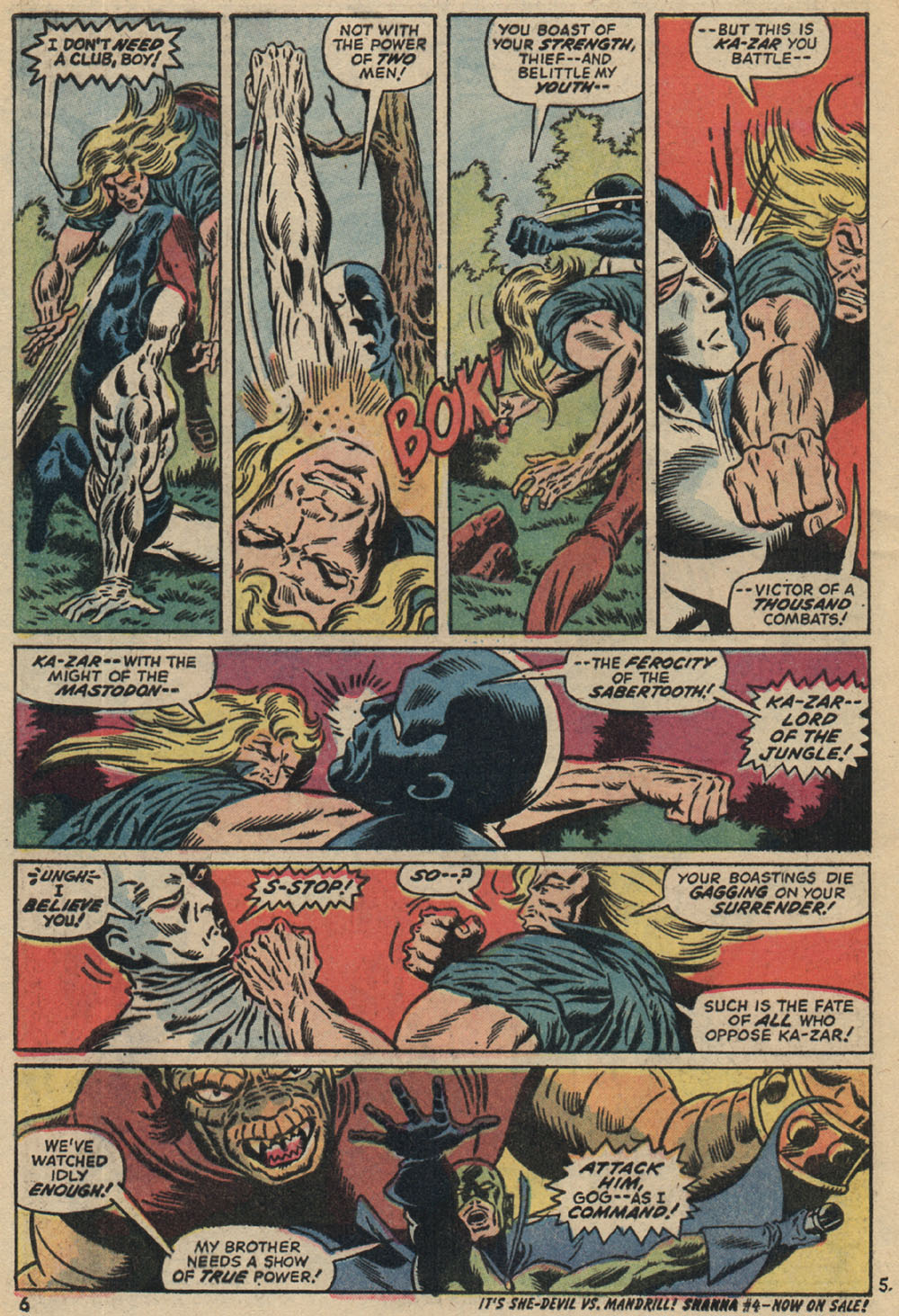 Read online Astonishing Tales (1970) comic -  Issue #18 - 6