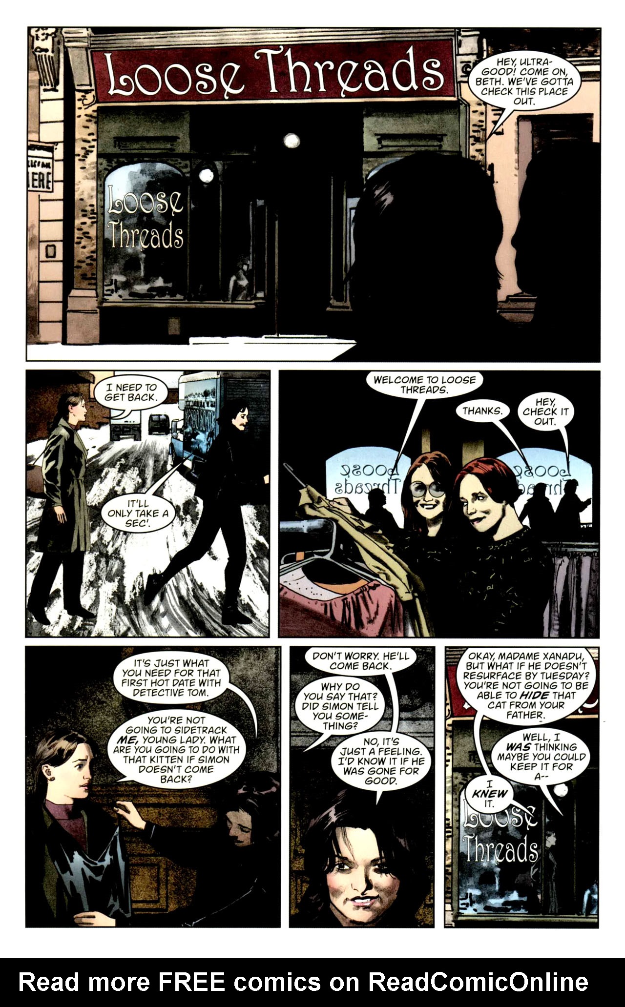 Read online Simon Dark comic -  Issue #6 - 7