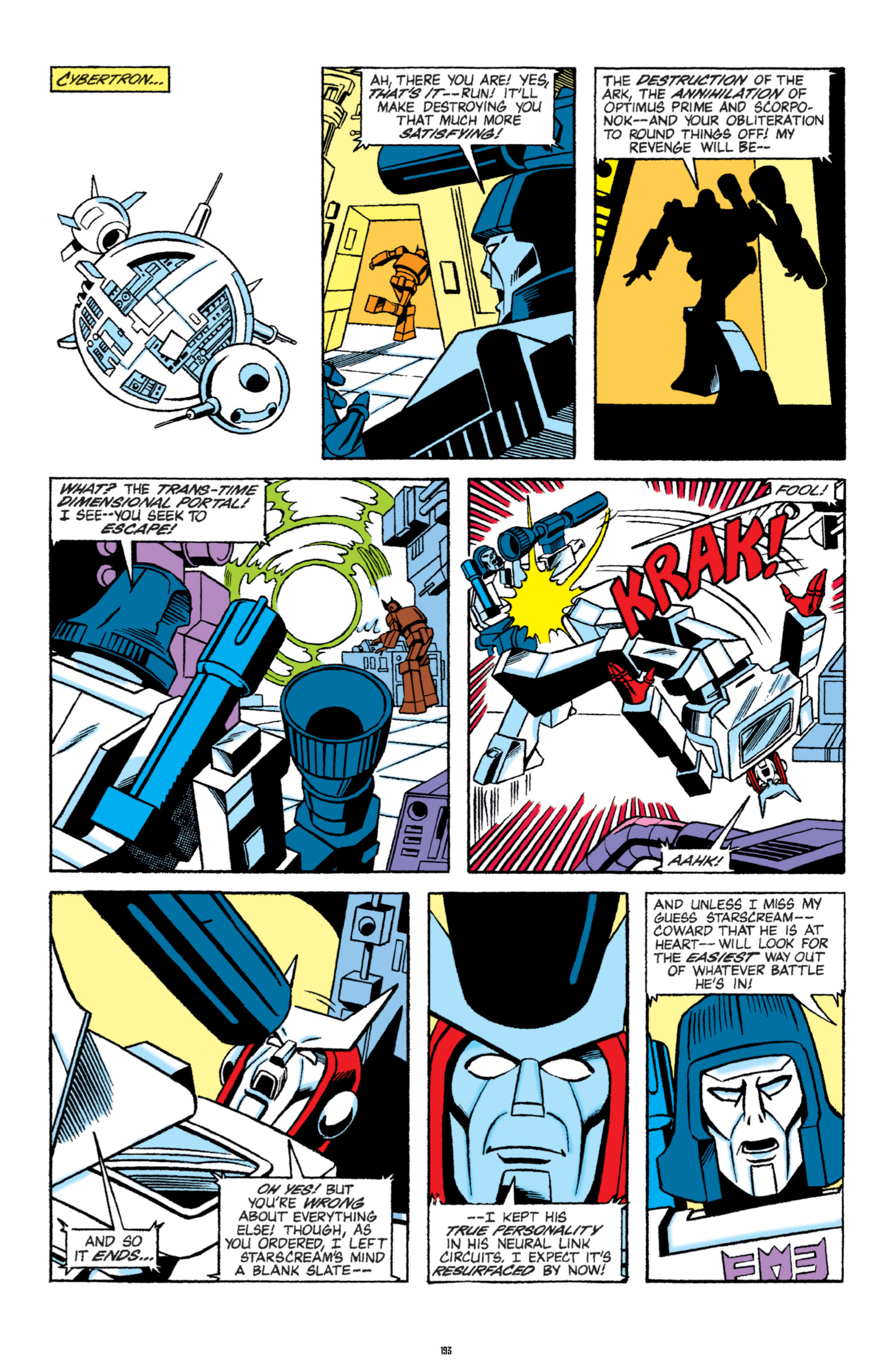 Read online The Transformers Classics comic -  Issue # TPB 5 - 194