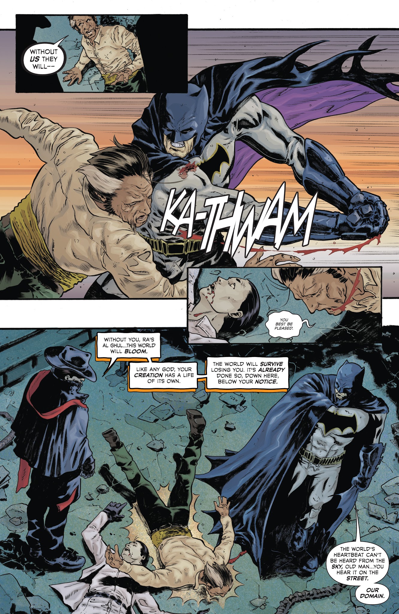 Read online The Shadow/Batman comic -  Issue #6 - 21