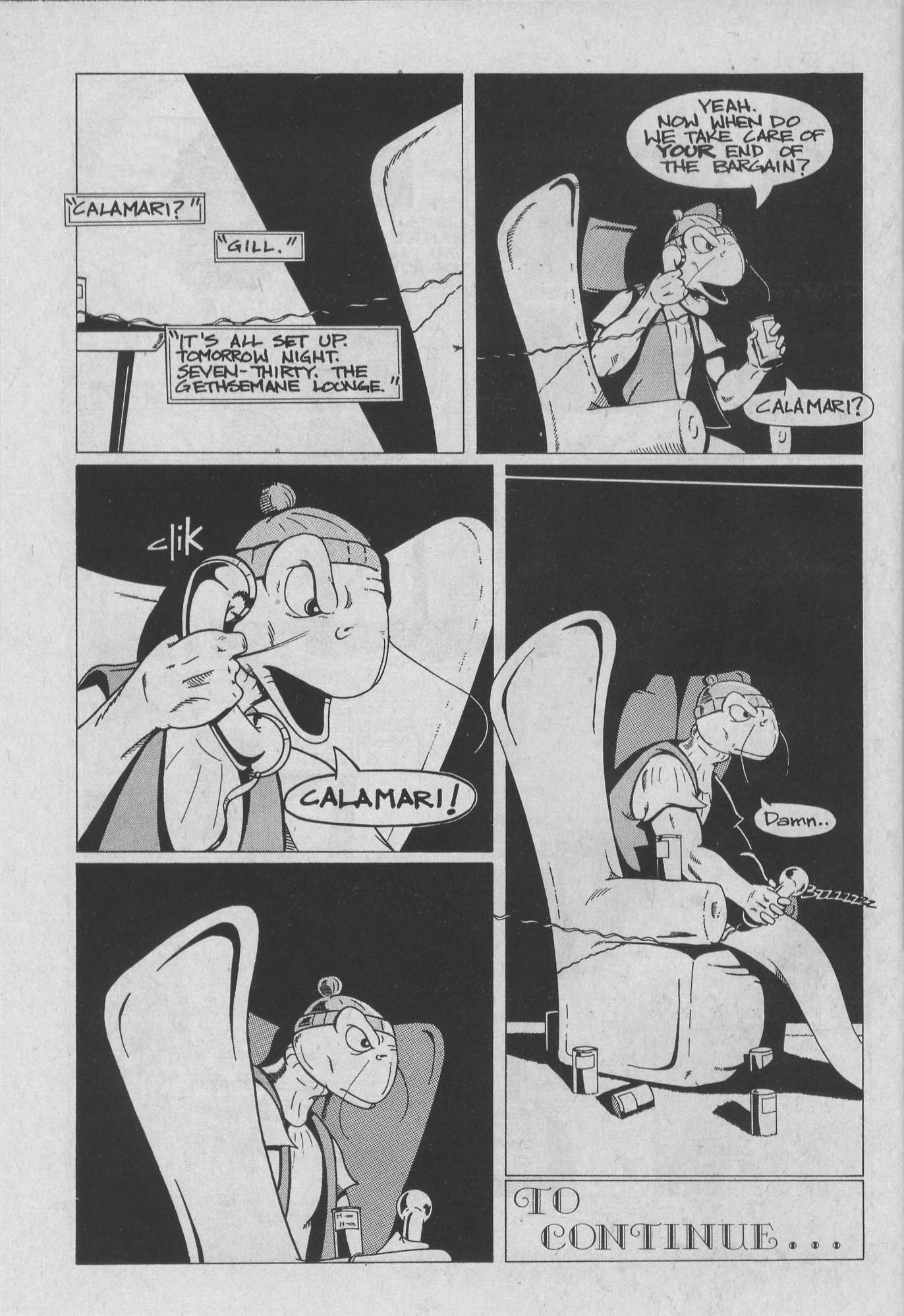 Read online The Fish Police comic -  Issue #1 - 32