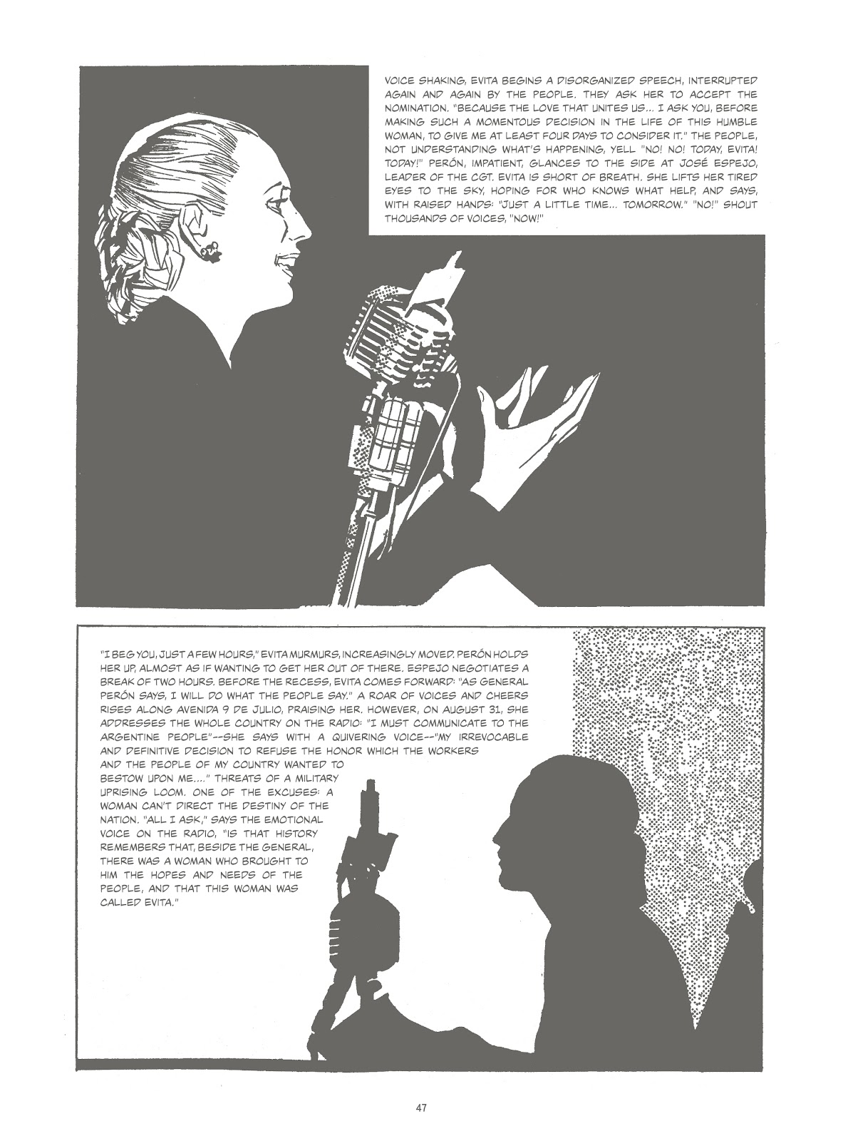Evita, the Life and Work of Eva Perón issue TPB - Page 52