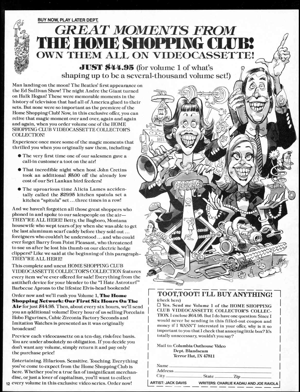 Read online MAD comic -  Issue #320 - 14