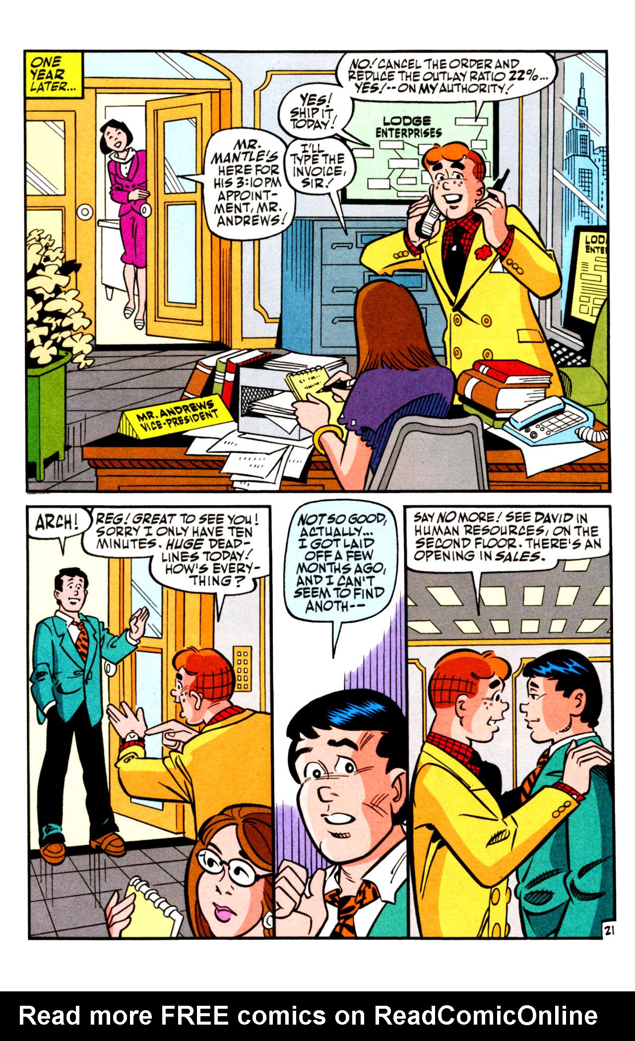 Read online Archie (1960) comic -  Issue #601 - 29