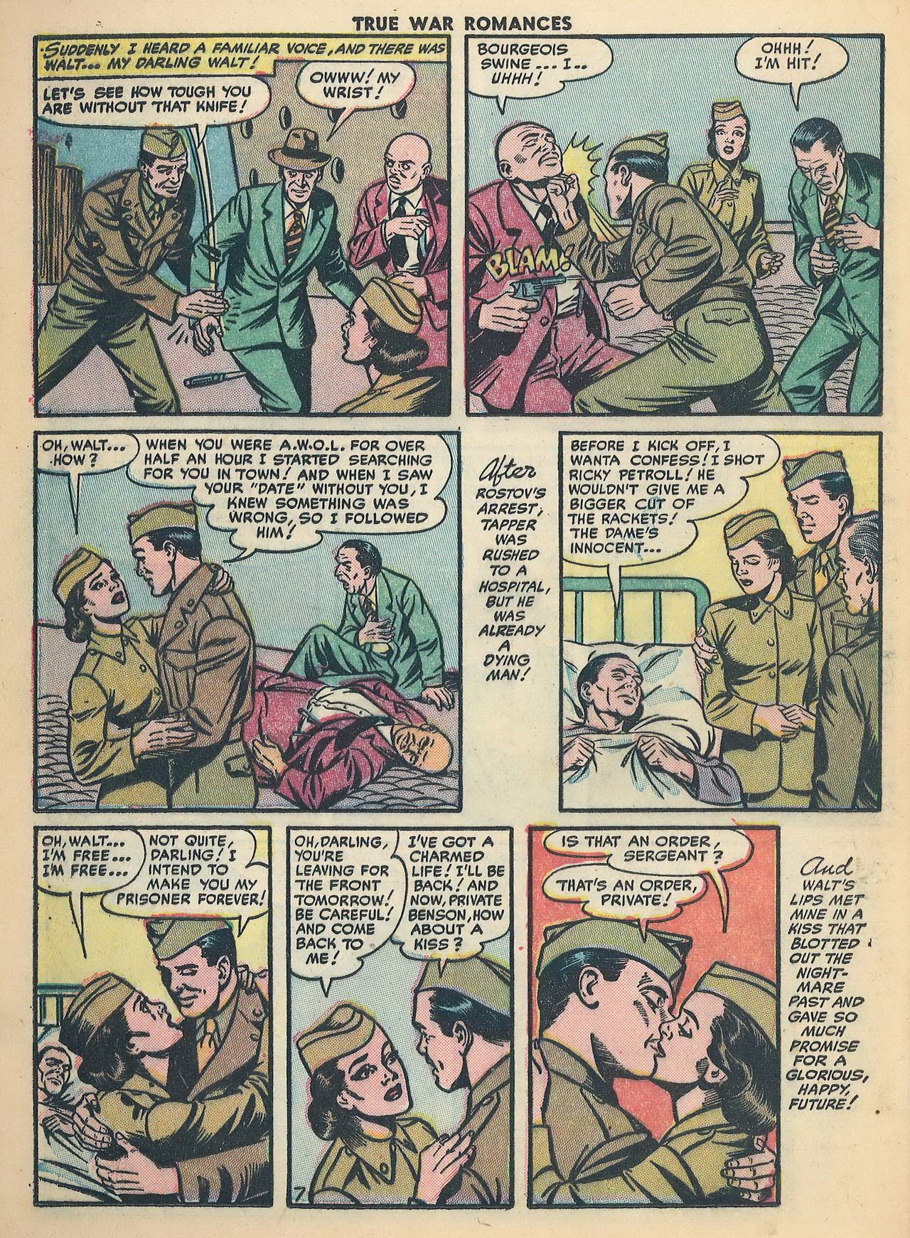 Read online True War Romances comic -  Issue #1 - 24
