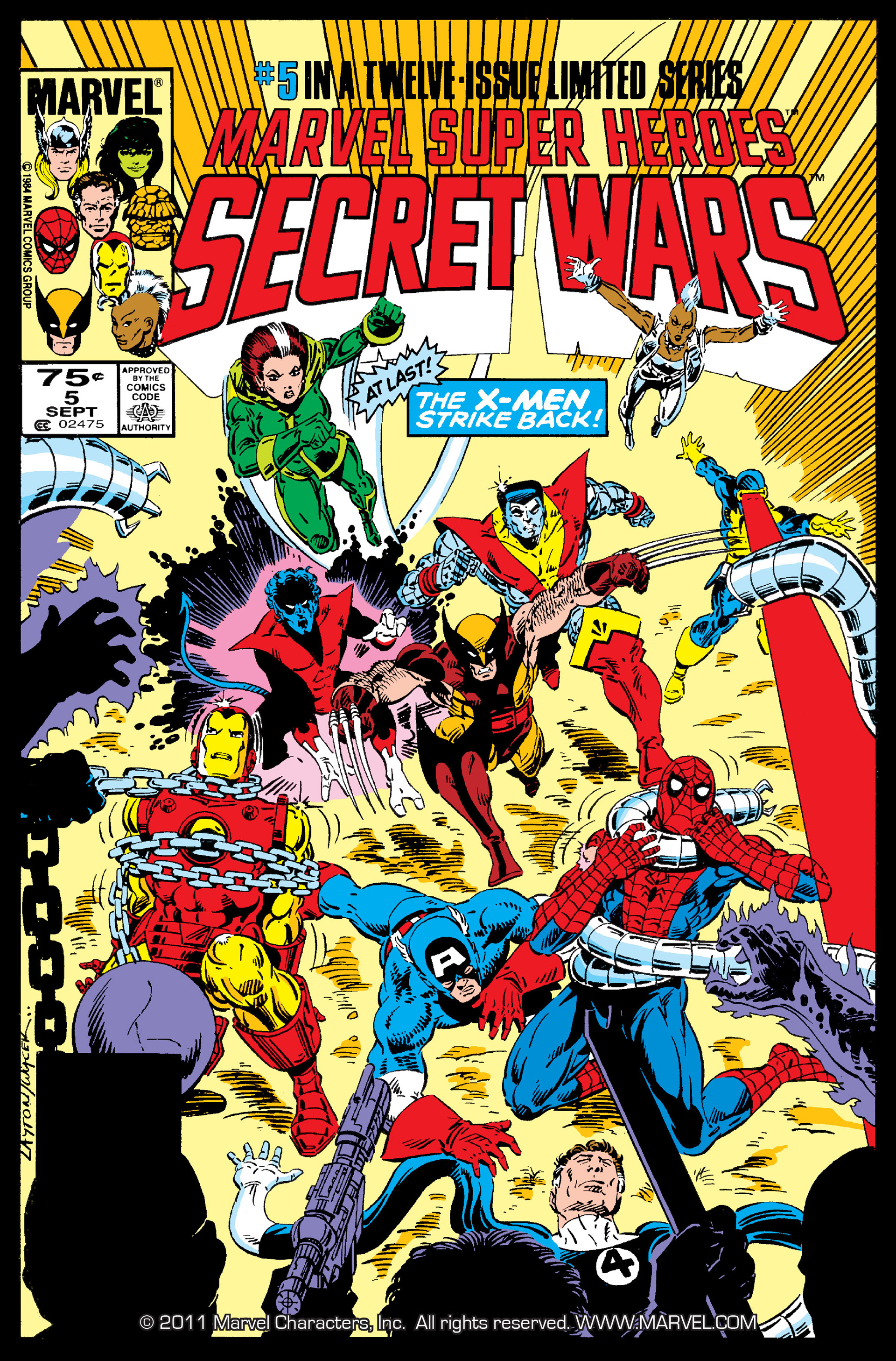 Read online Marvel Super Heroes Secret Wars (1984) comic -  Issue #5 - 1