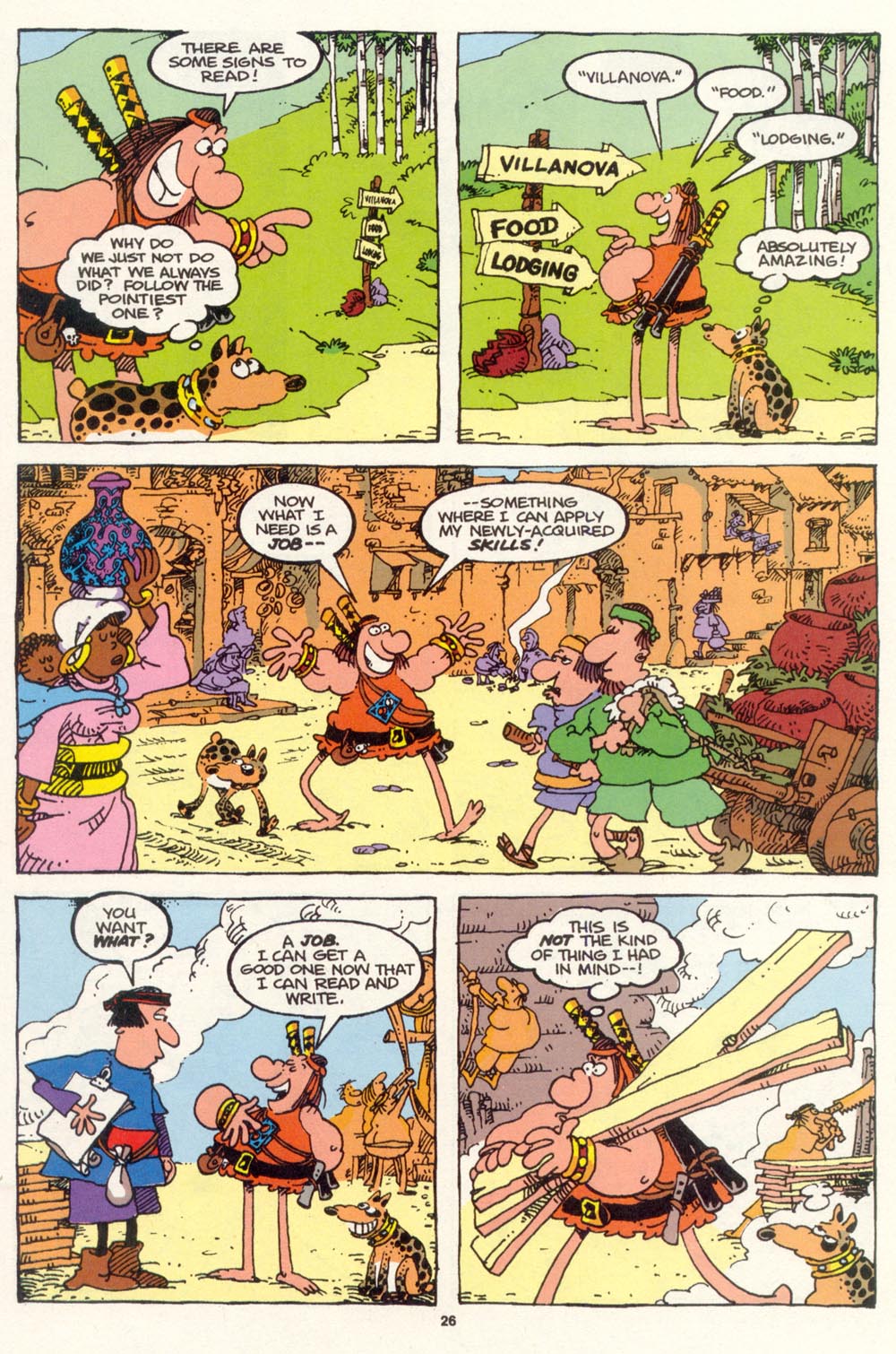 Read online Sergio Aragonés Groo the Wanderer comic -  Issue #100 - 27