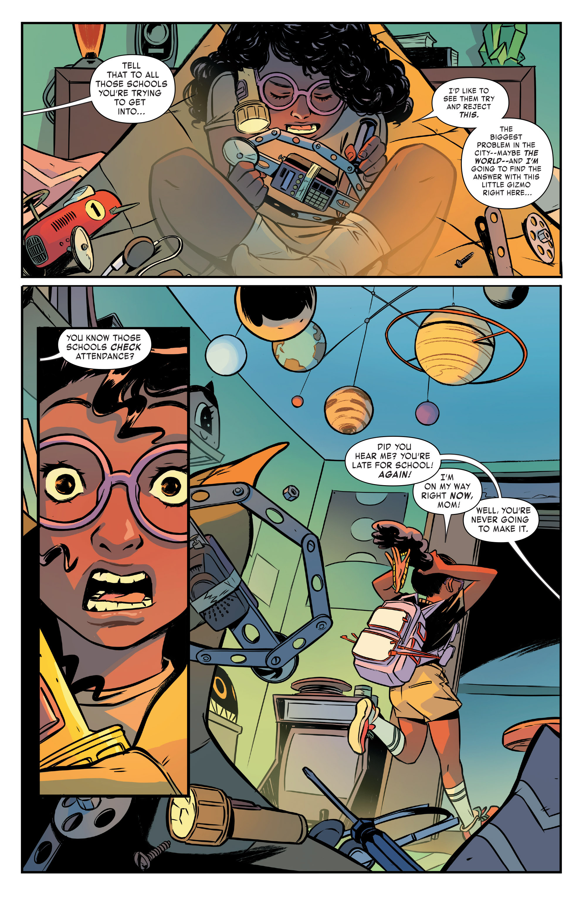 Read online Moon Girl And Devil Dinosaur comic -  Issue #1 - 4