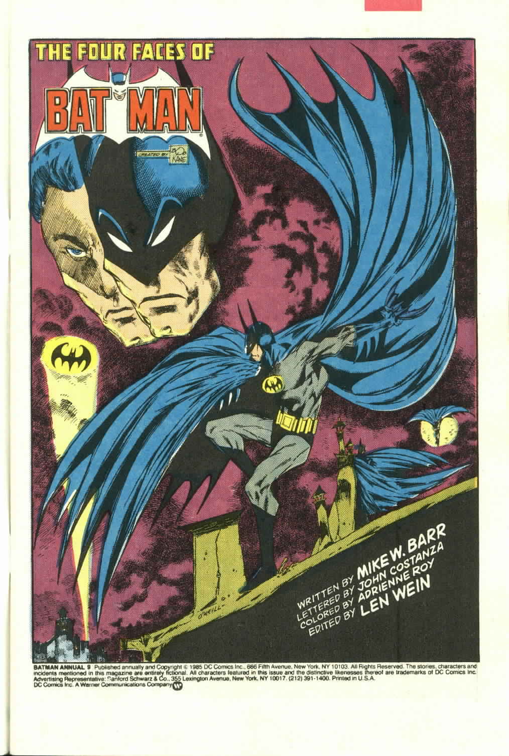 Batman (1940) issue Annual 9 - Page 2