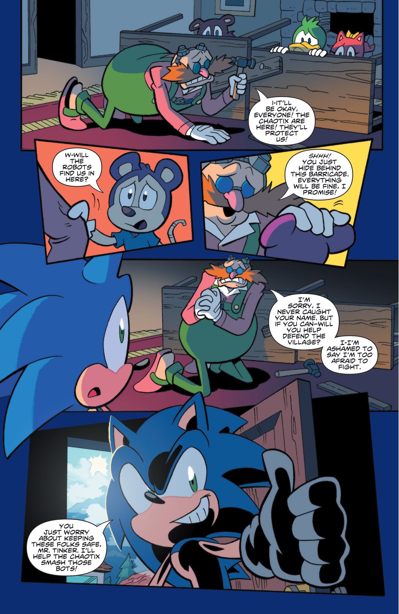 Read online Sonic the Hedgehog (2018) comic -  Issue #5 - 18