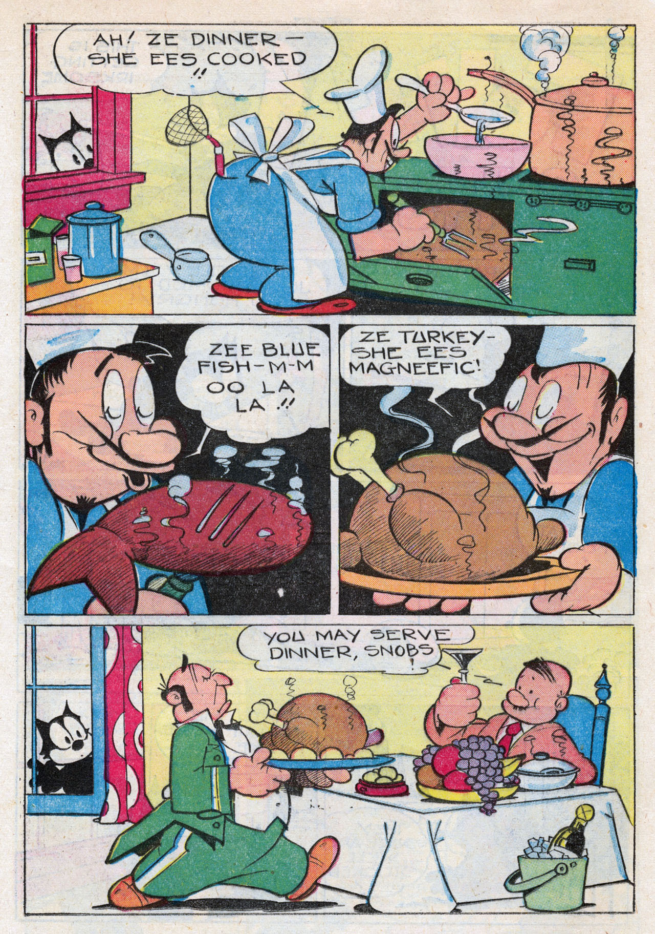 Read online Felix the Cat (1948) comic -  Issue #8 - 16