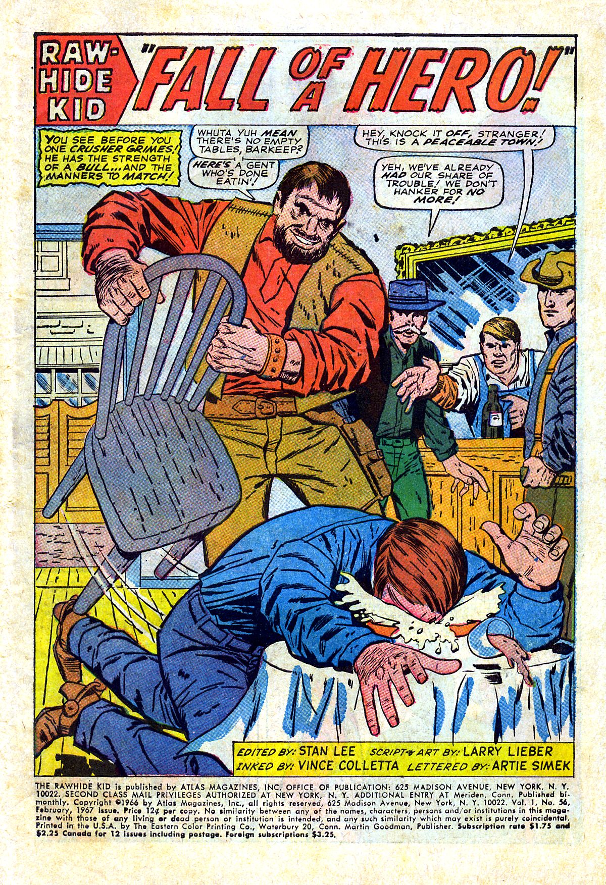 Read online The Rawhide Kid comic -  Issue #56 - 3