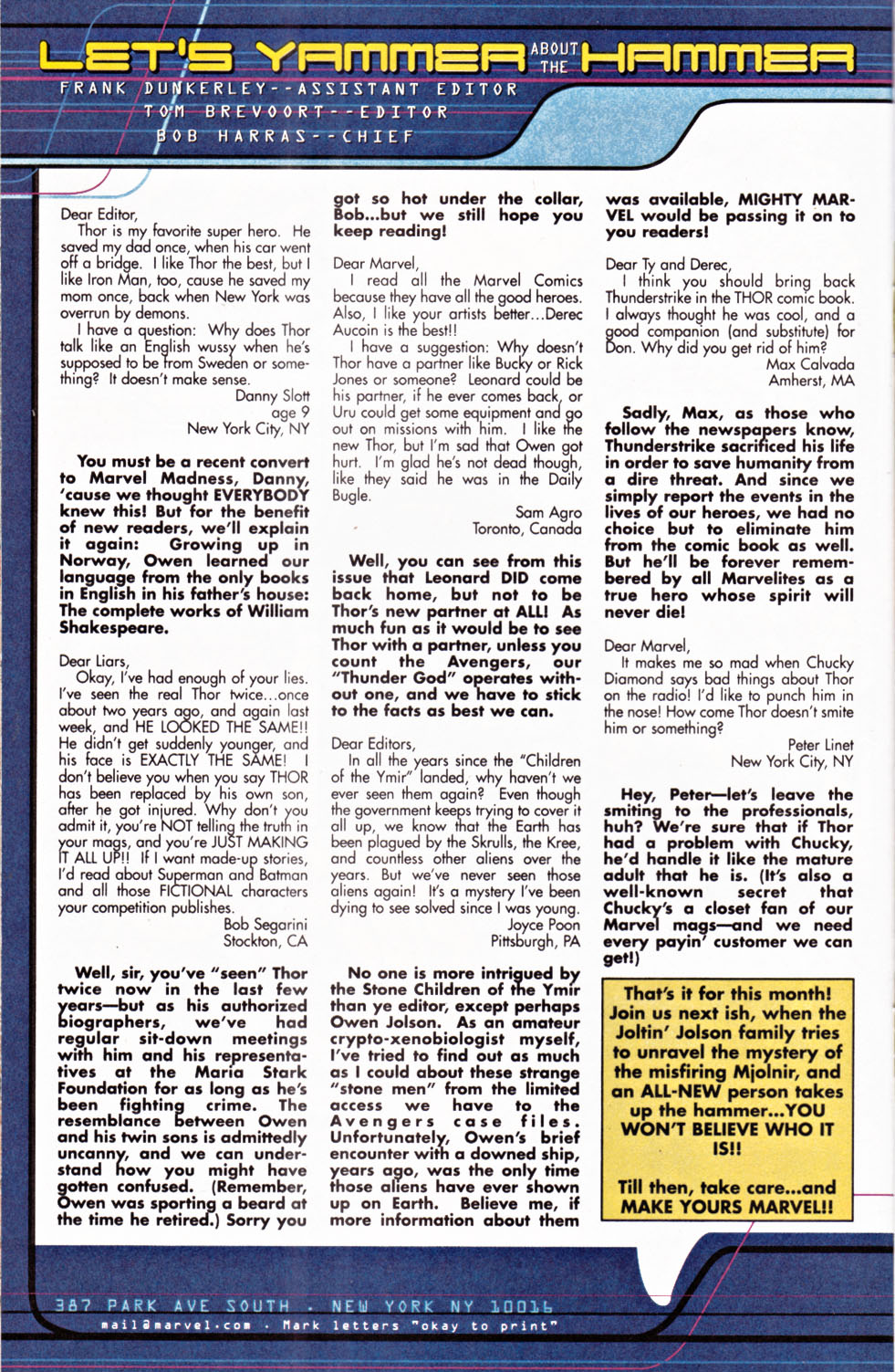 Read online Marvels Comics: Spider-Man comic -  Issue #Marvels Comics Thor - 23