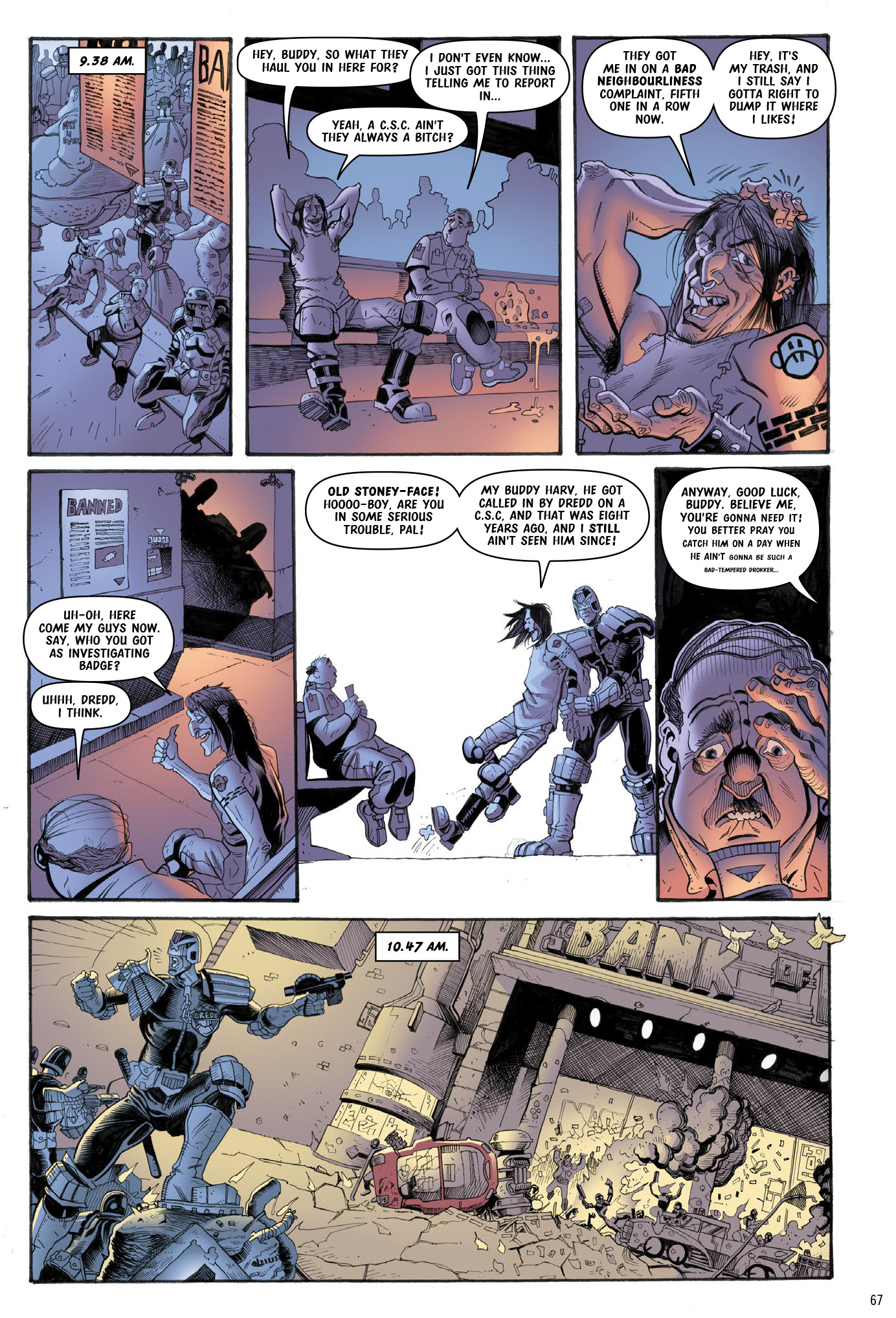 Read online Judge Dredd: The Complete Case Files comic -  Issue # TPB 36 (Part 1) - 69