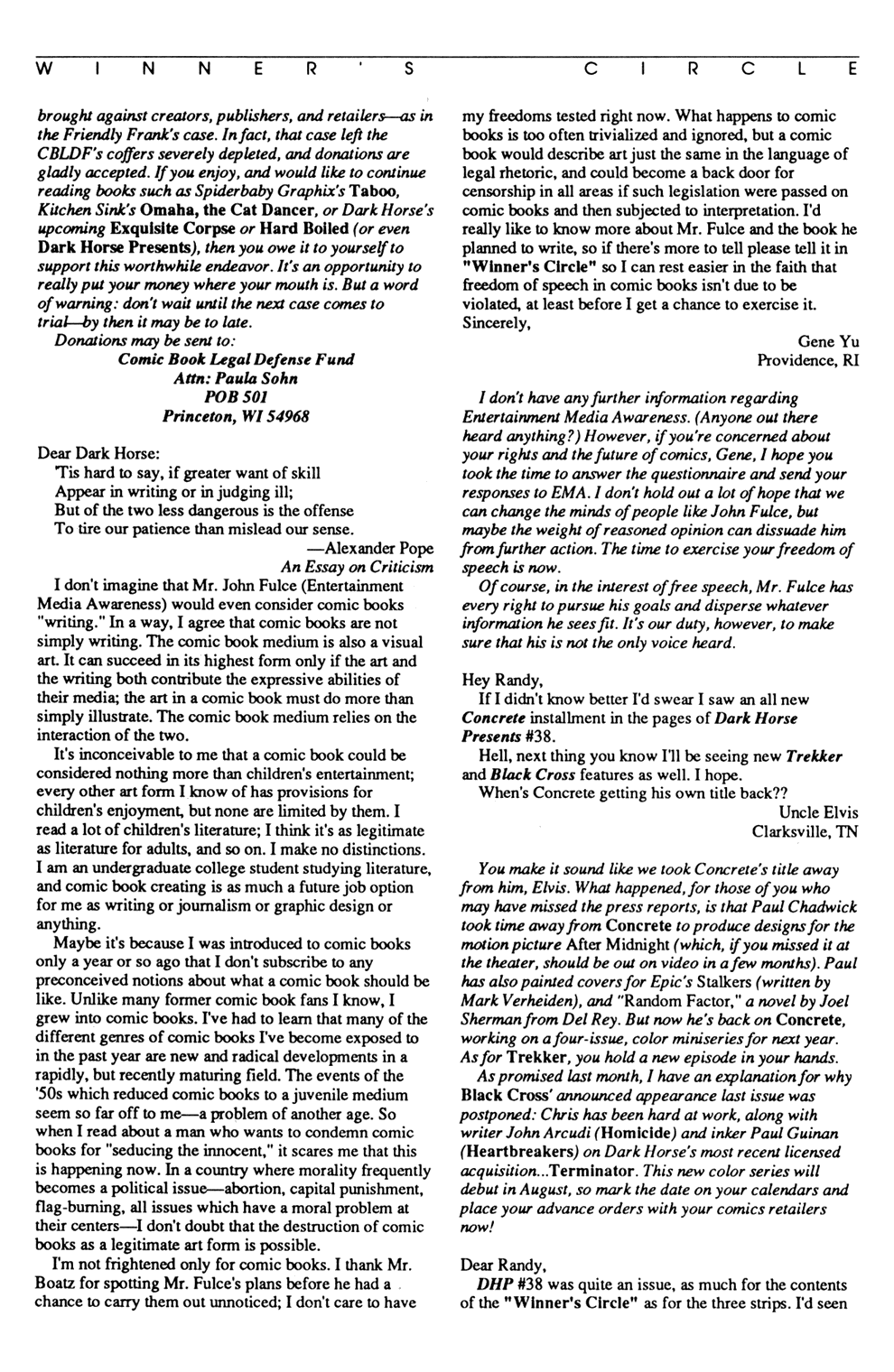 Read online Dark Horse Presents (1986) comic -  Issue #41 - 29