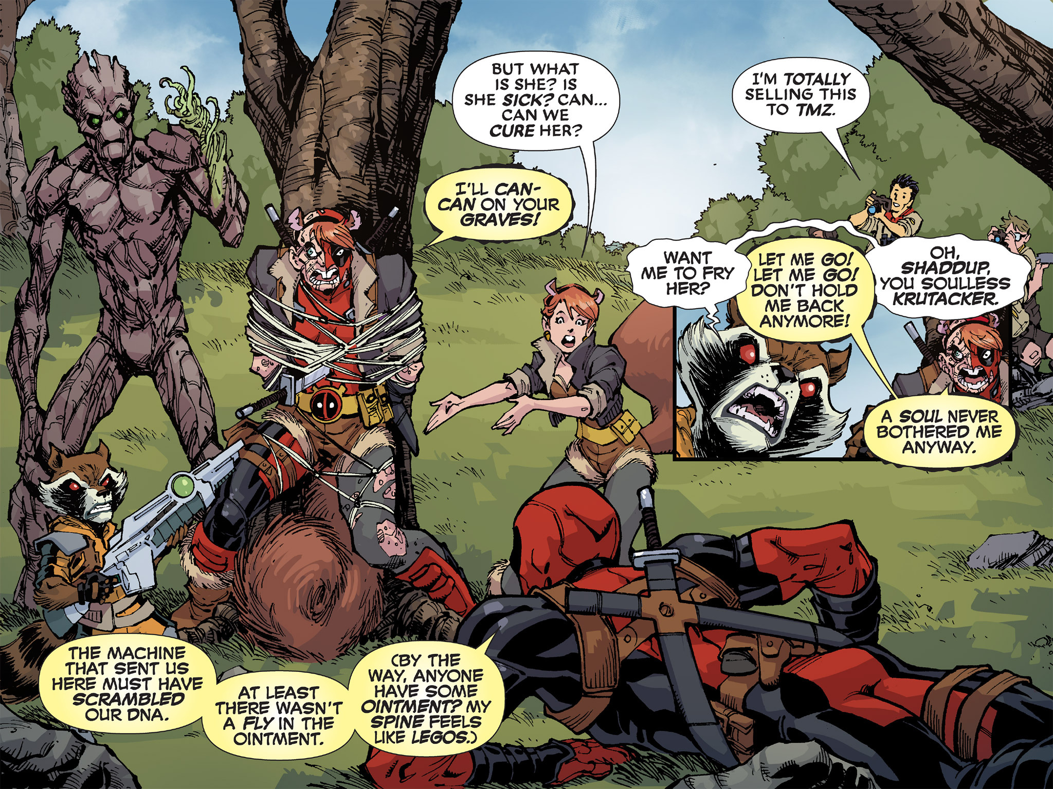 Read online Deadpool: Too Soon? Infinite Comic comic -  Issue #3 - 28